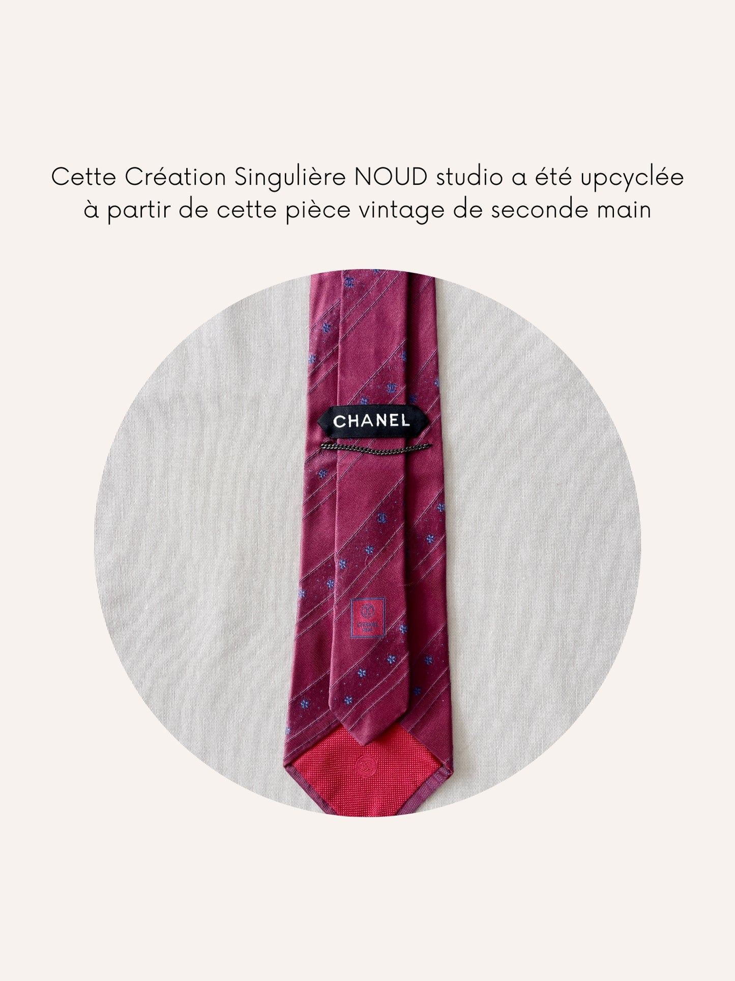 Headband Upcyclé Iconique 'Parcimonieux' N°1