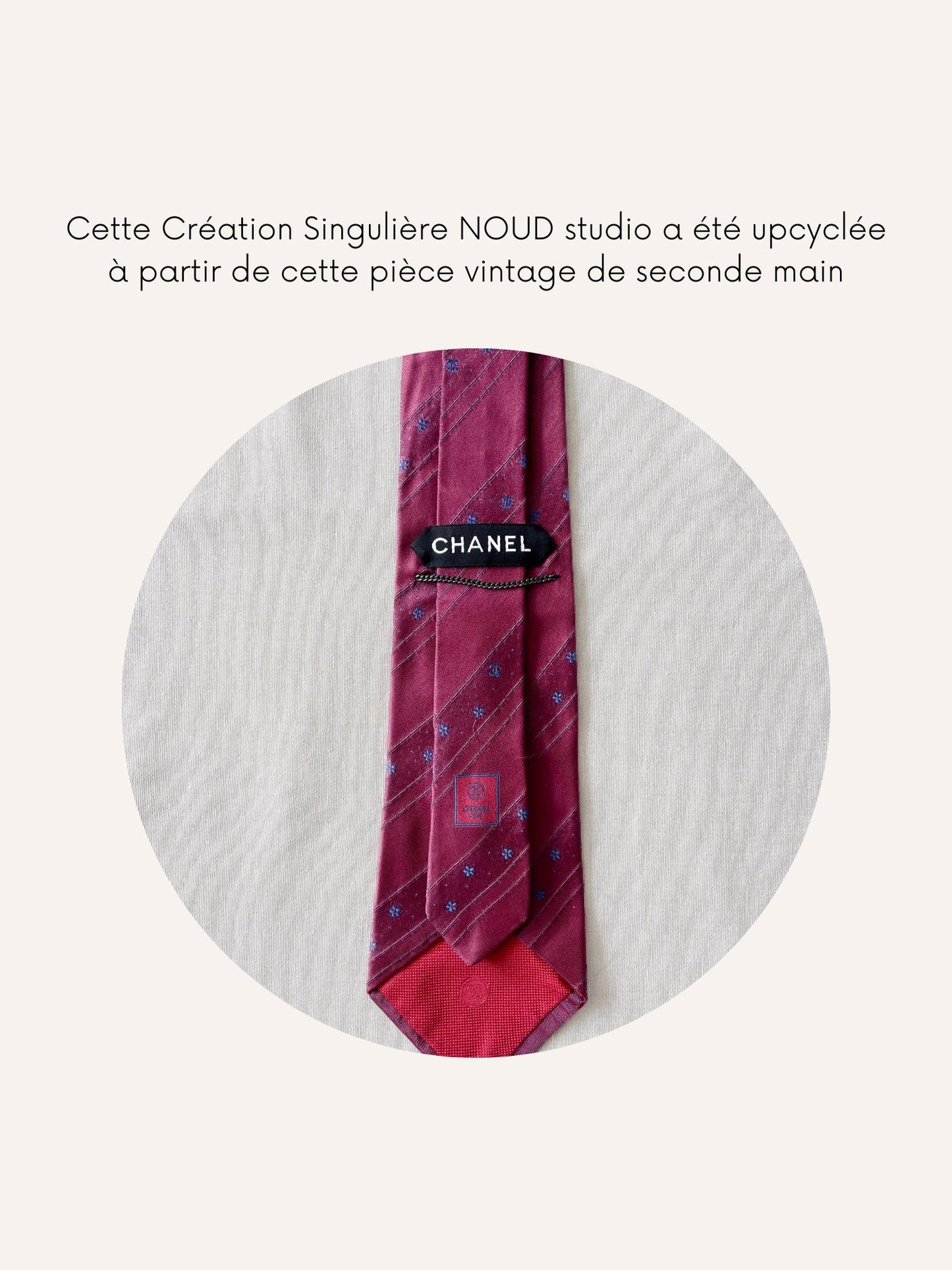 Headband Upcyclé Iconique 'Parcimonieux' N°2
