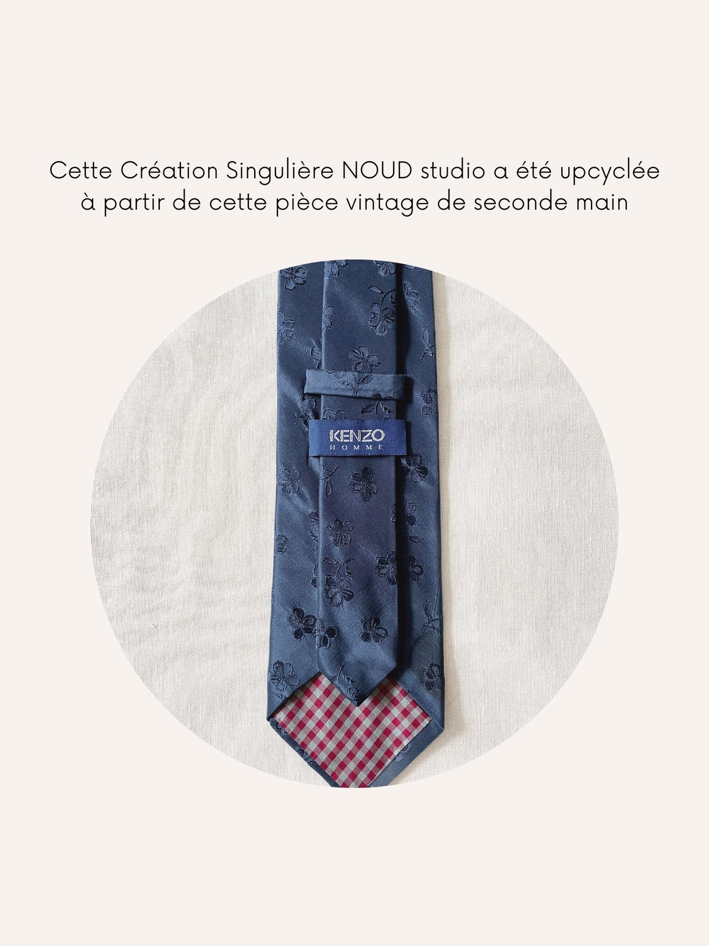 Ensemble Upcyclé Iconique 'Midnight Blue'