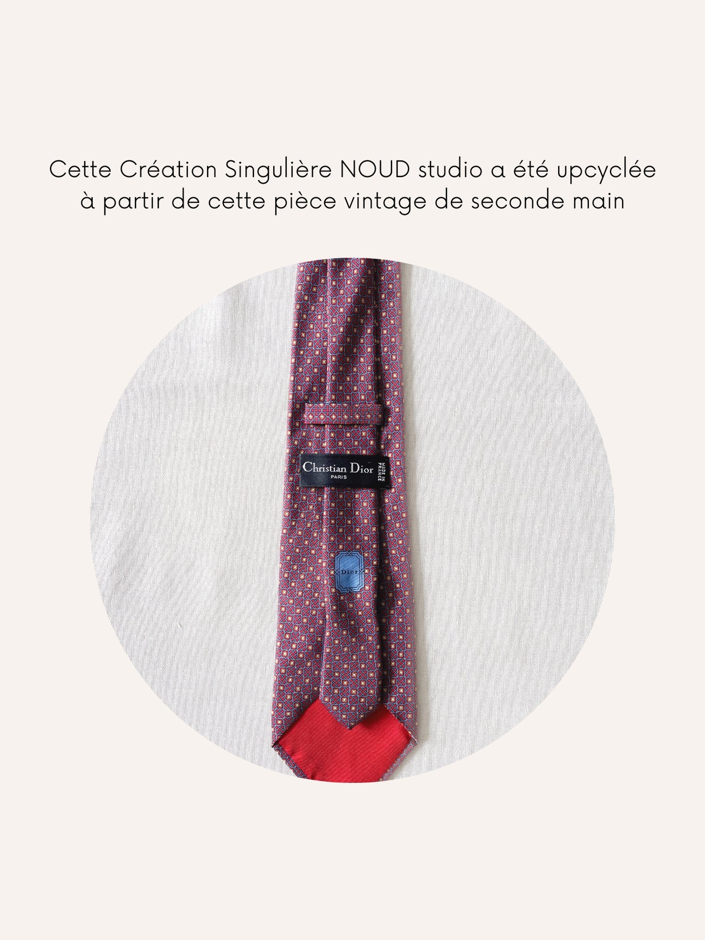 Headband Upcyclé Iconique 'Harmonieux'