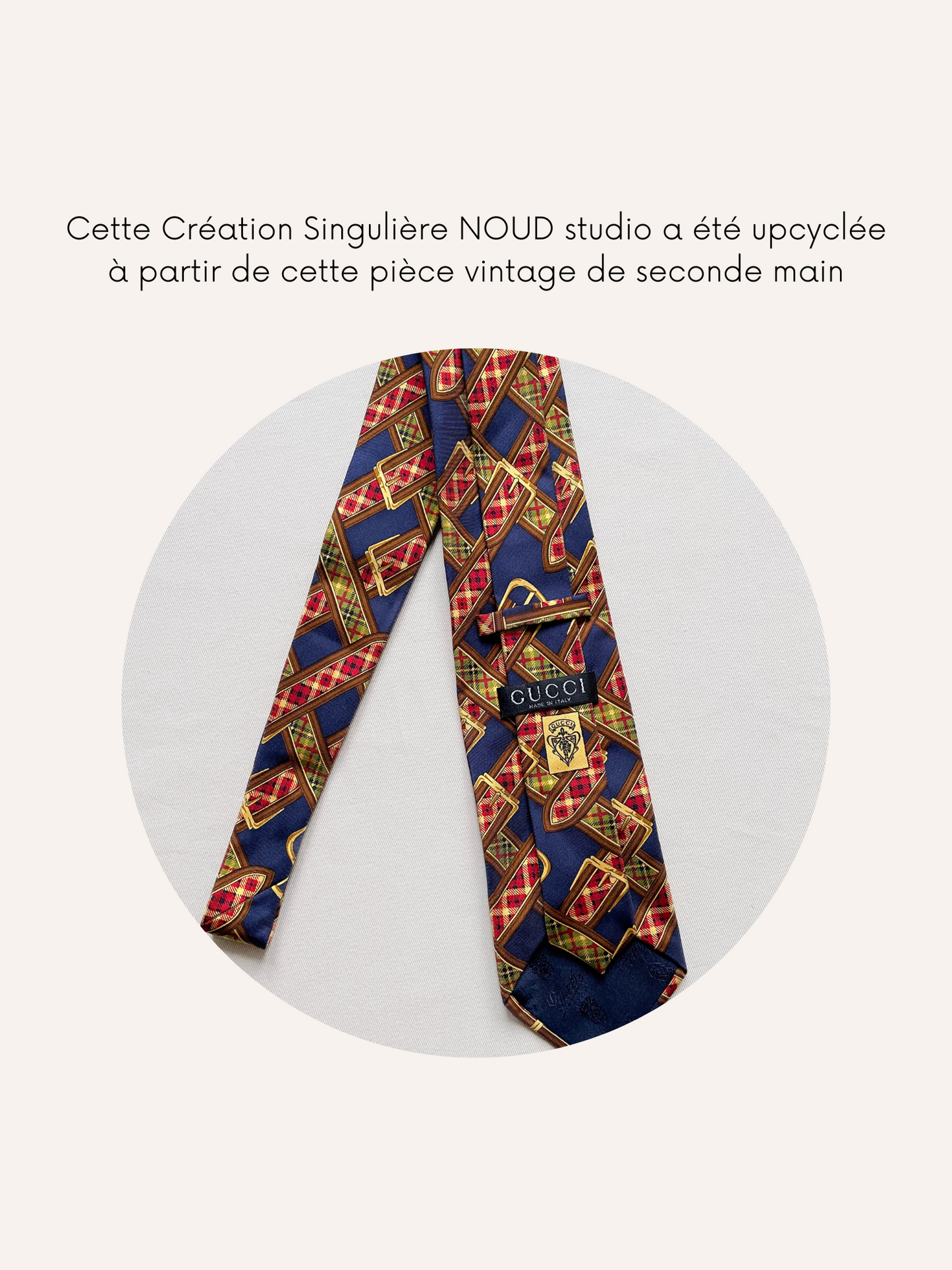 Ensemble Upcyclé Iconique 'Lanière'