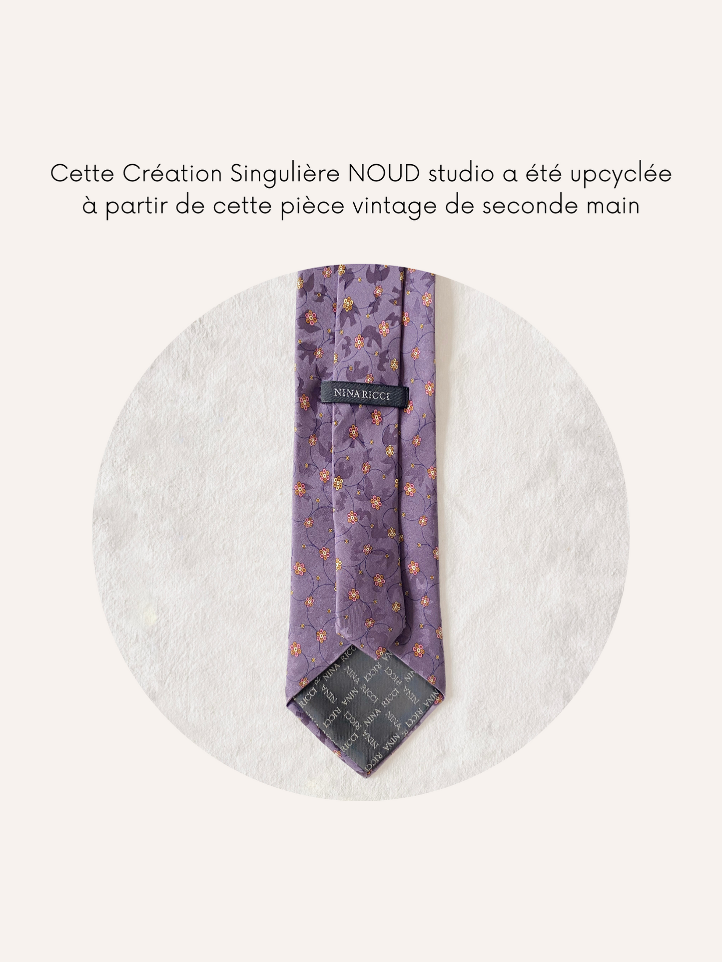 Ensemble Upcyclé Iconique 'L'envol fleuri'