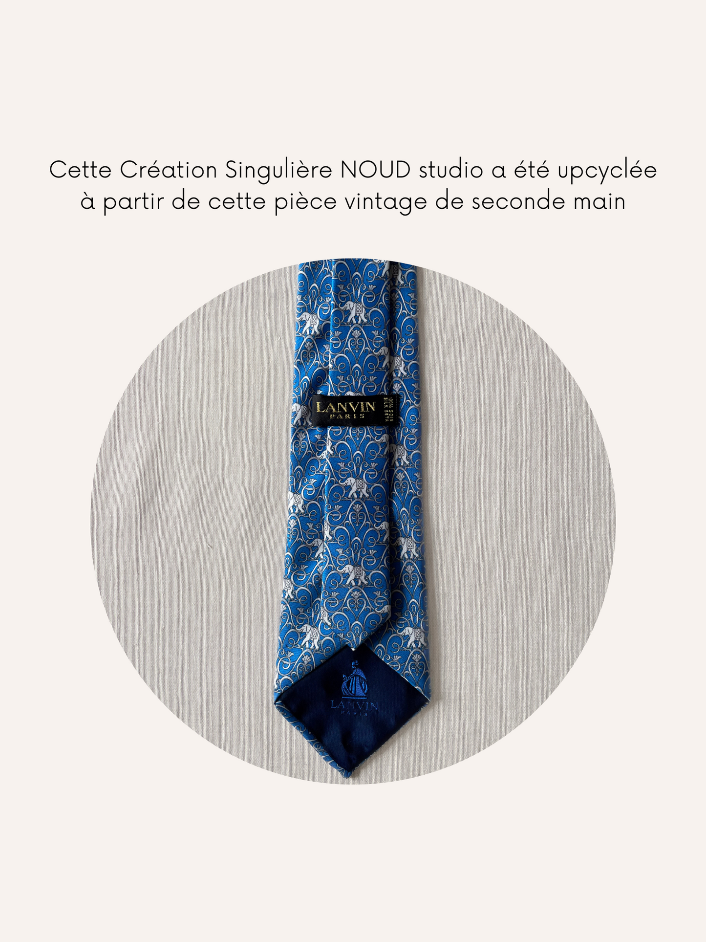 Ensemble Upcyclé Iconique 'Ganesh'