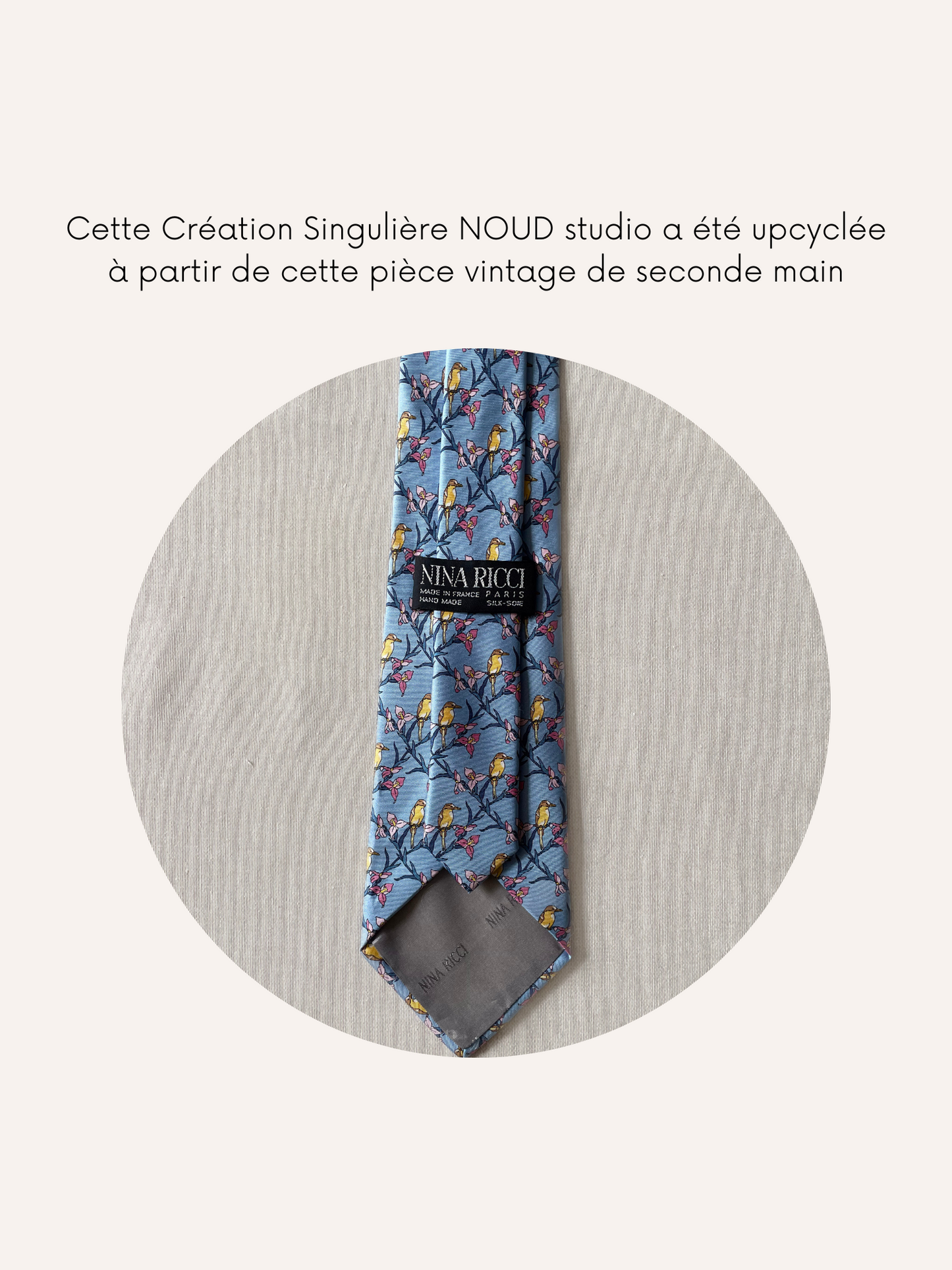 Ensemble Upcyclé Iconique 'Rêve de printemps'