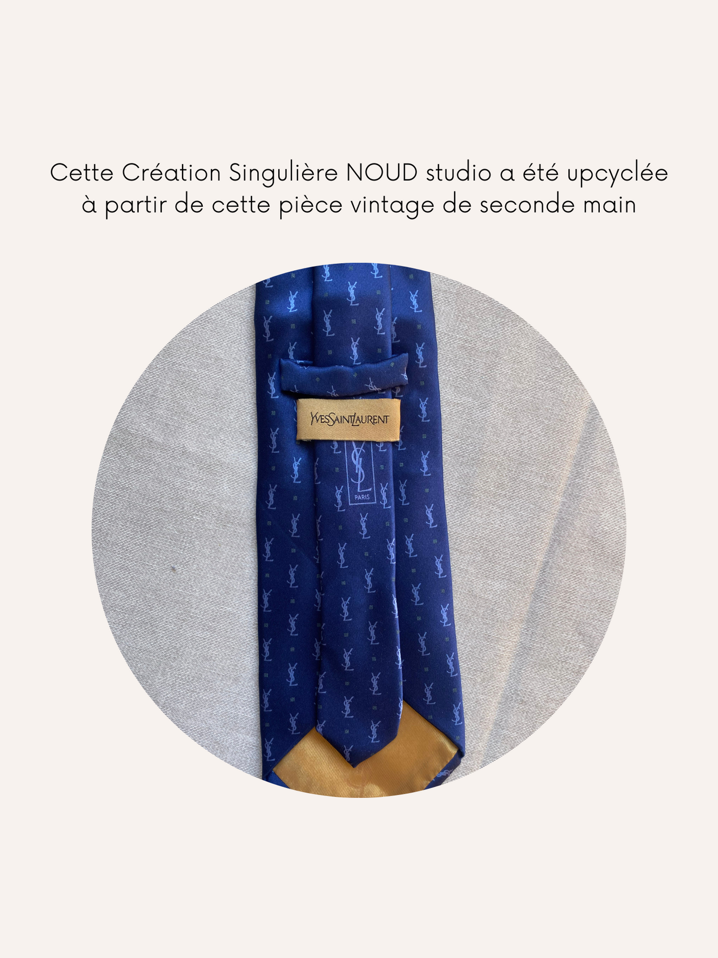 Headband Upcyclé Iconique 'Nuit Estivale' N°2