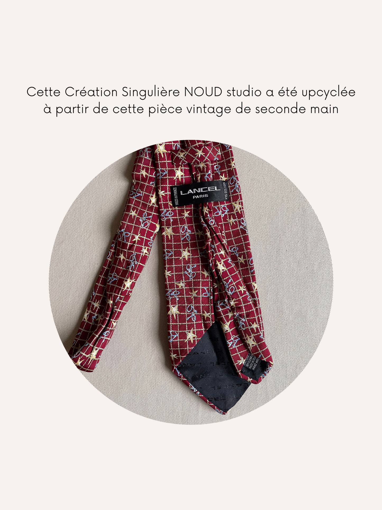 Ensemble Upcyclé Iconique 'Souvenir de plongée'