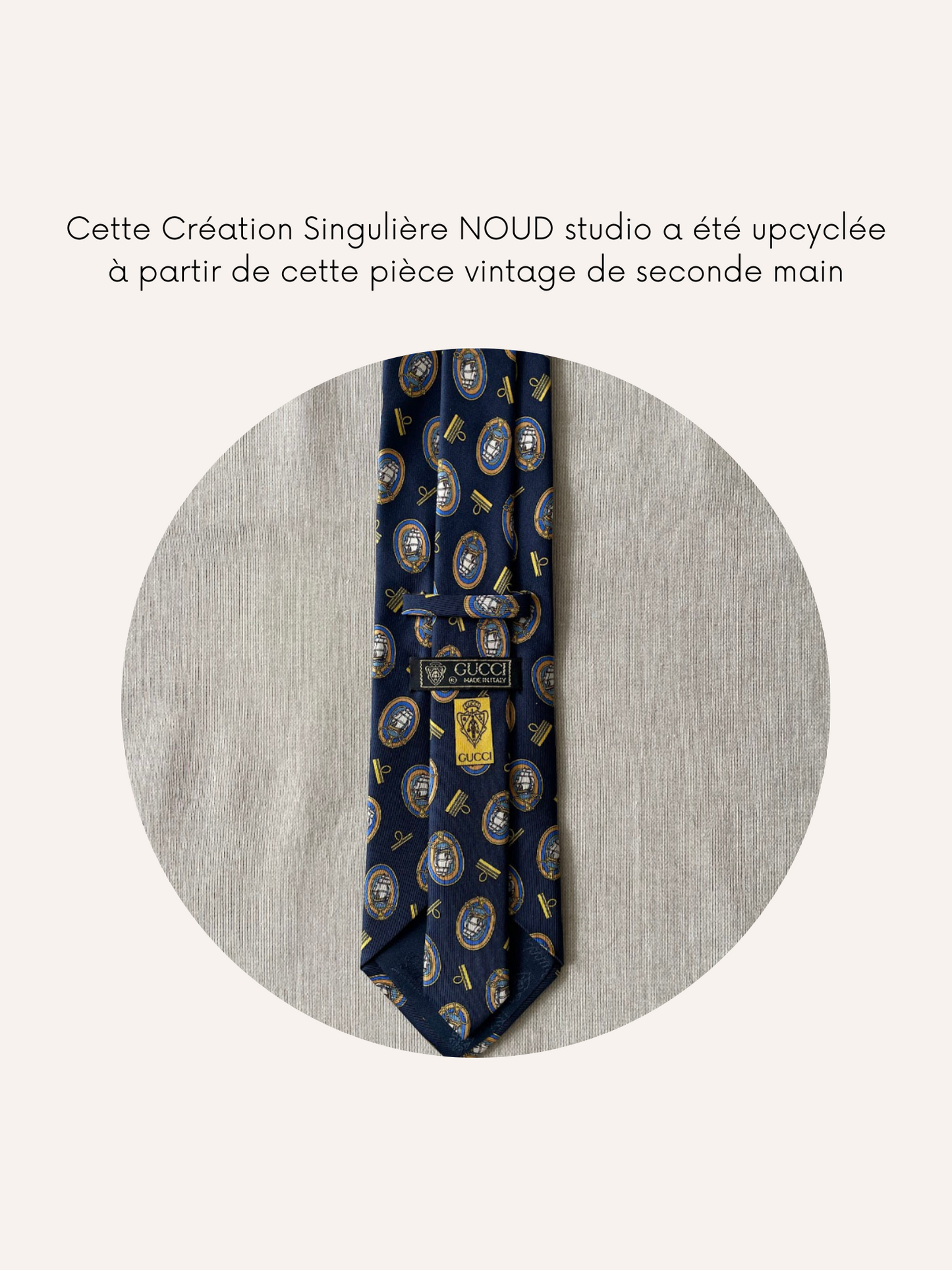 Ensemble Upcyclé Iconique 'Navigation'