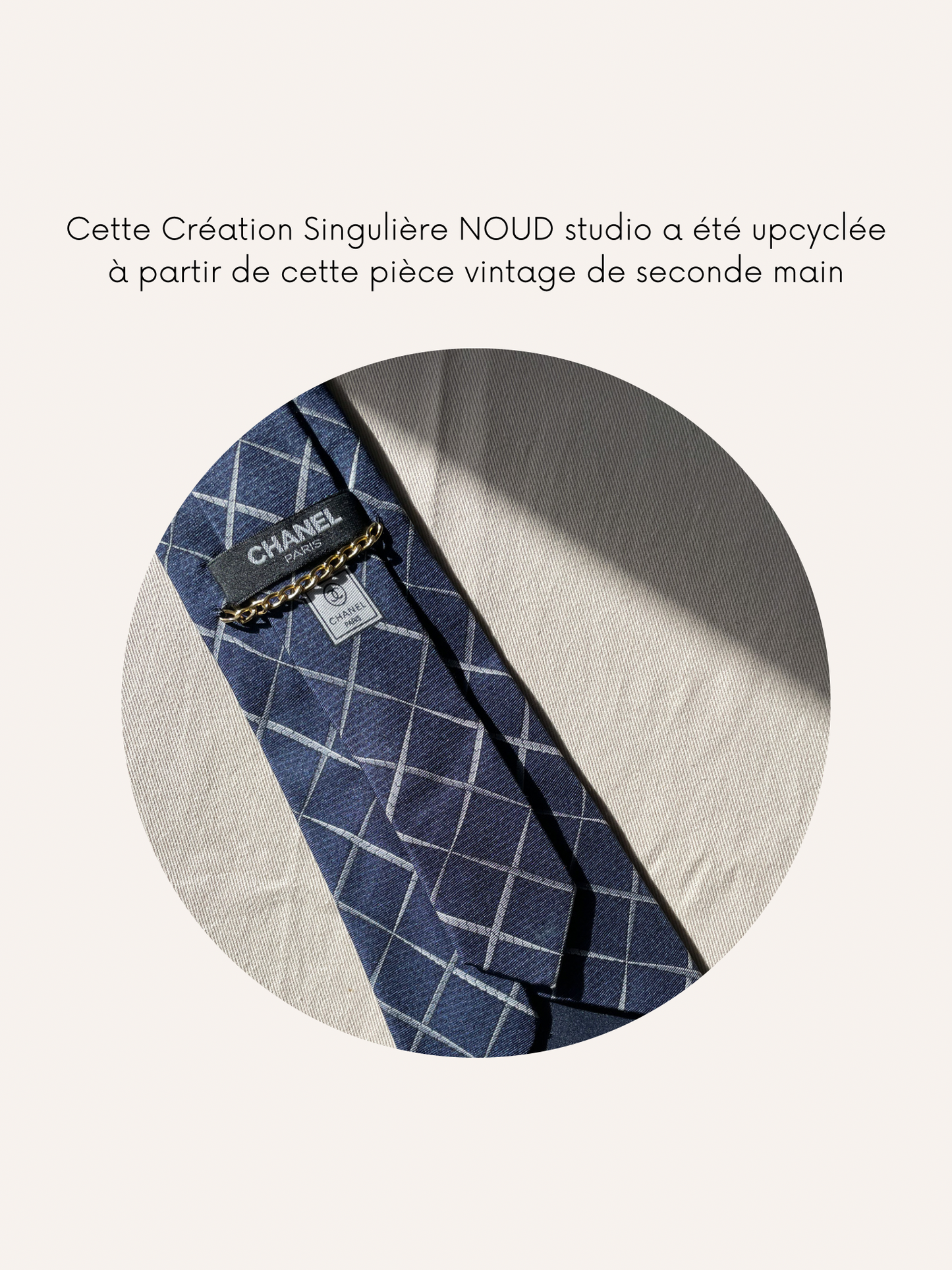 Ensemble Upcyclé Iconique 'Voltaire' N°3