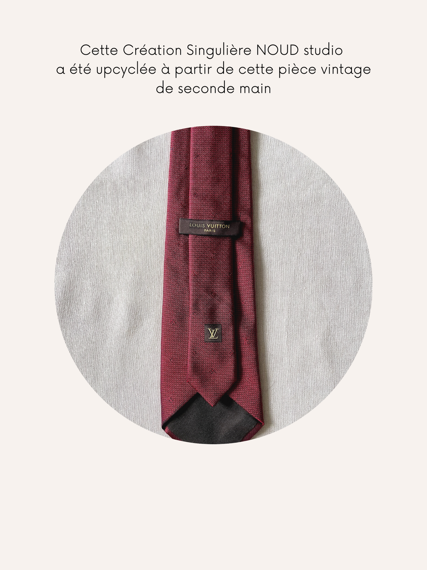 Ensemble Upcyclé Iconique 'Soin velours'