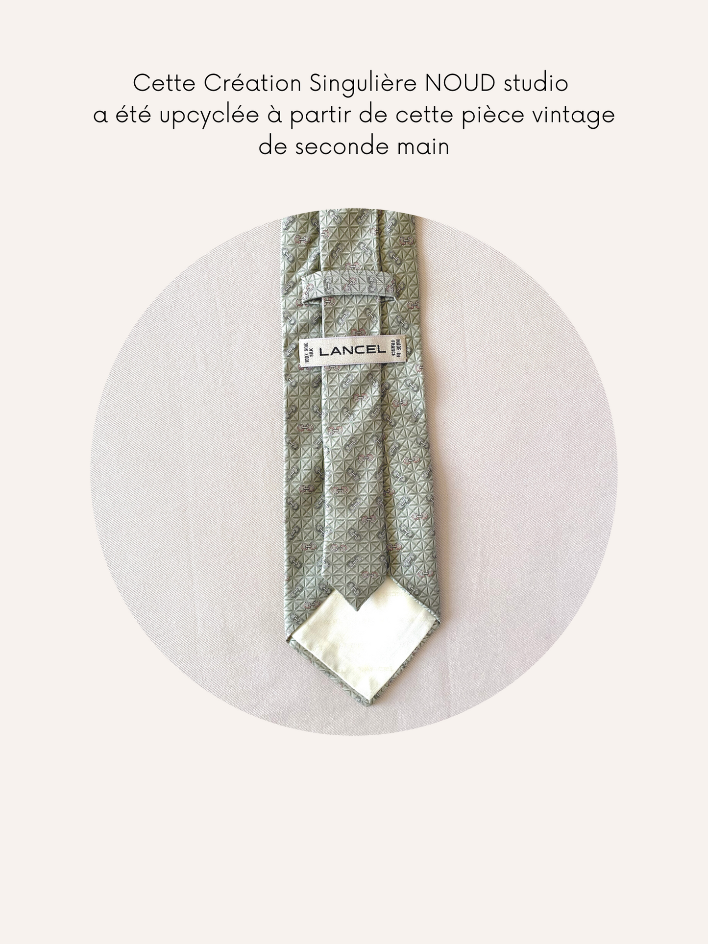 Ensemble Upcyclé Iconique 'Temps calme'