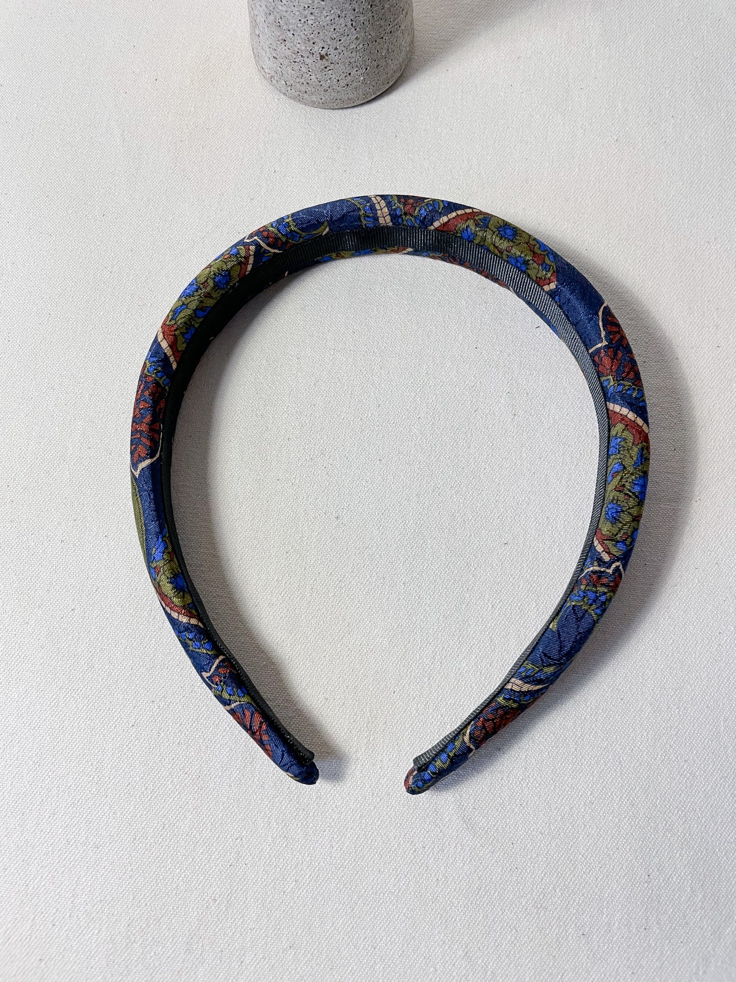 Headband Upcyclé Iconique 'Terre & Mer'