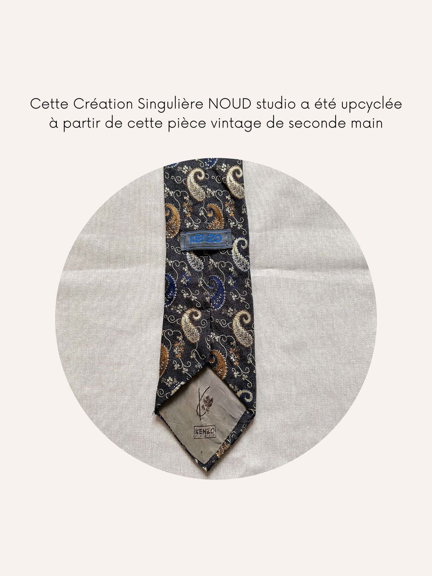 Ensemble Upcyclé Iconique 'Chrysanthème'
