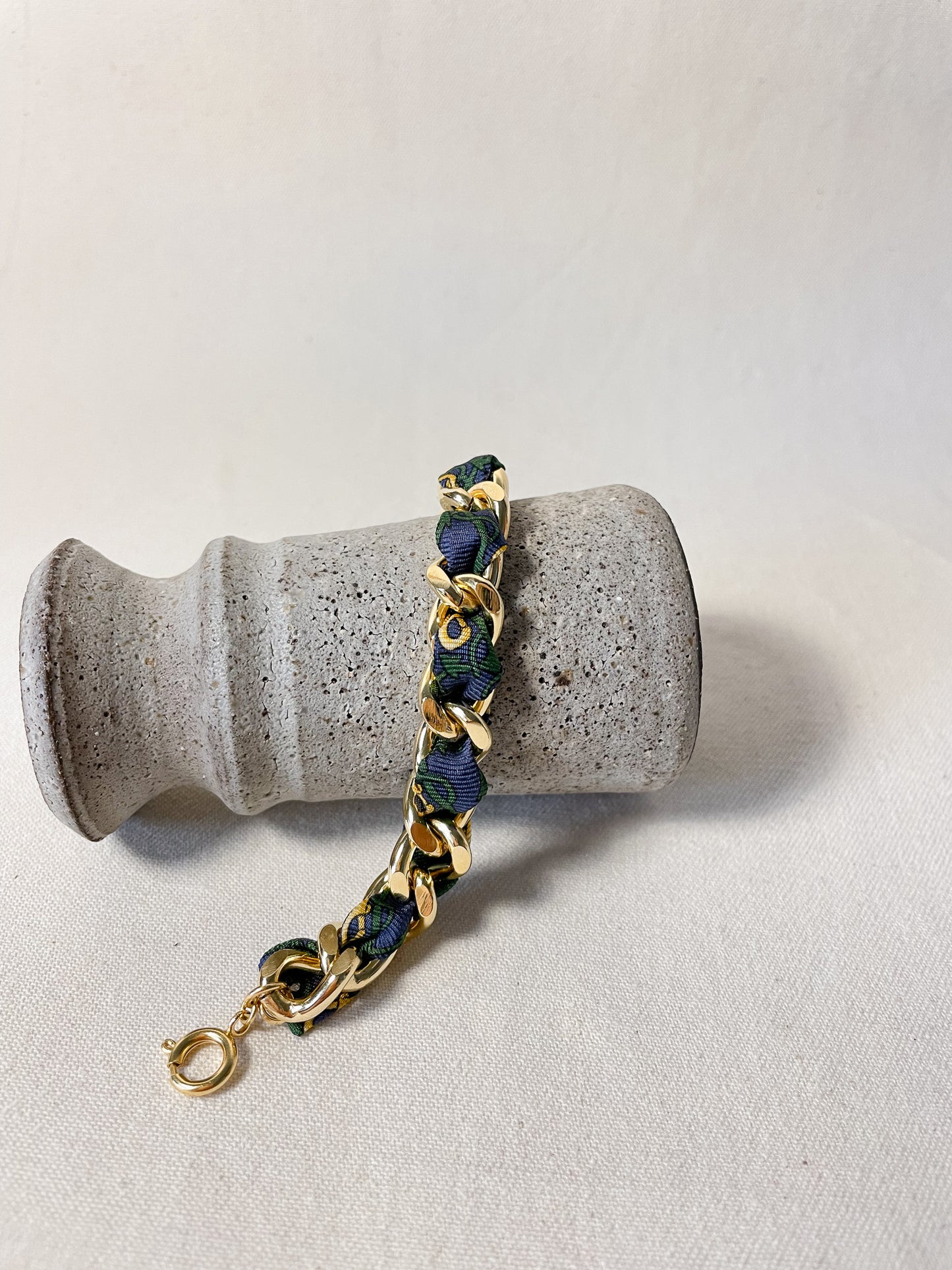 Bracelet Mailles Upcyclé 'Werewolf'