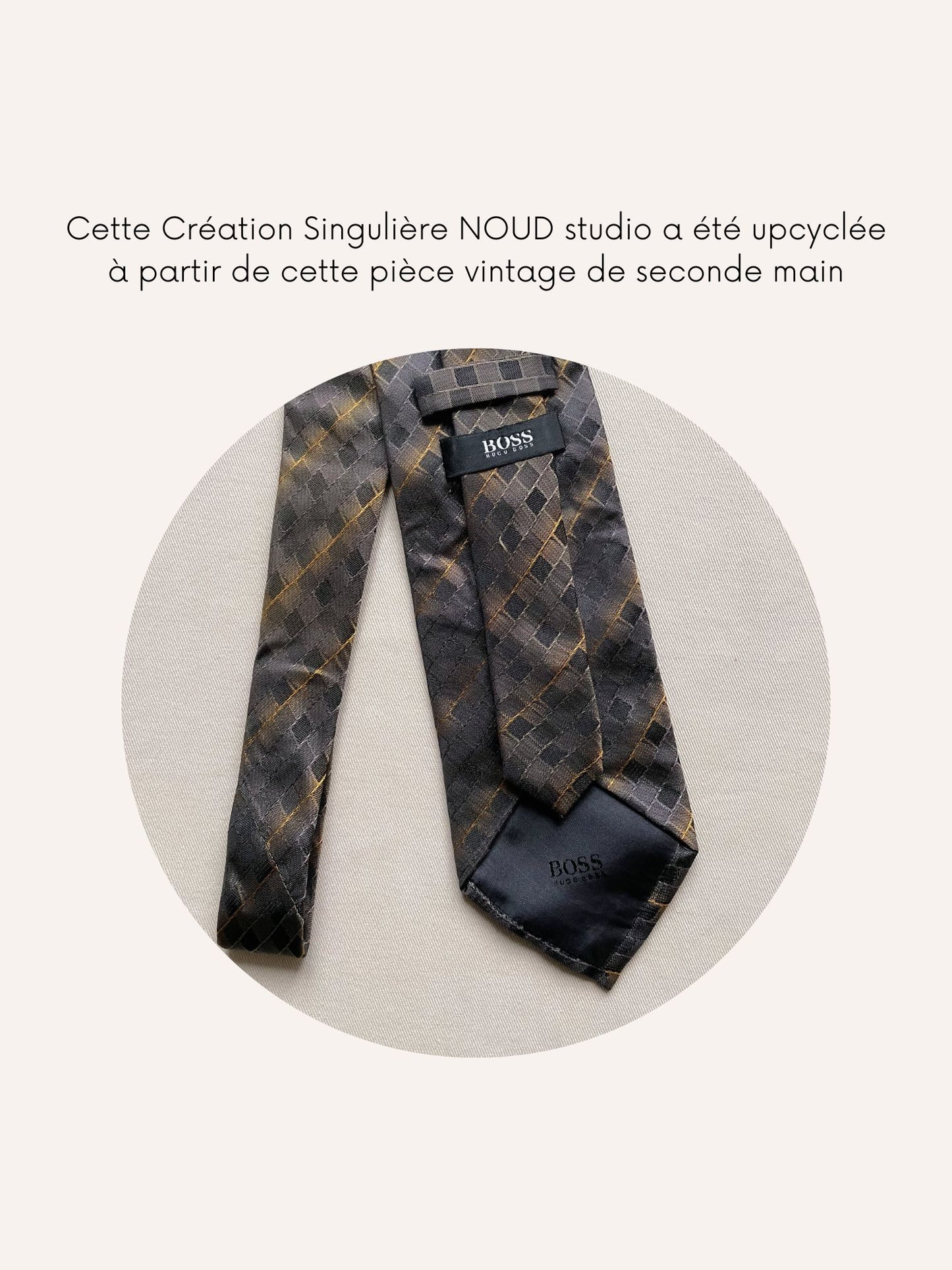 Ensemble Upcyclé Iconique 'Cassette'