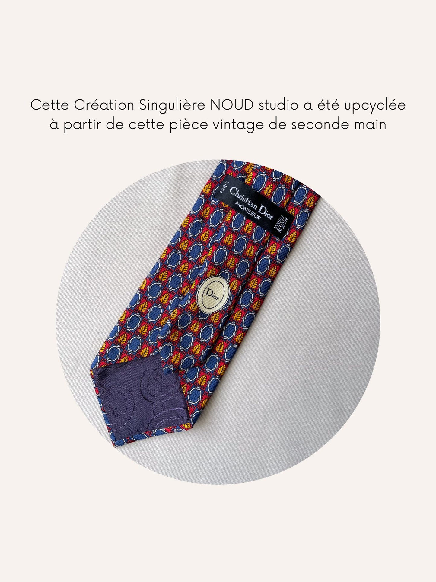 Chouchou Upcyclé Iconique 'Étincelle'
