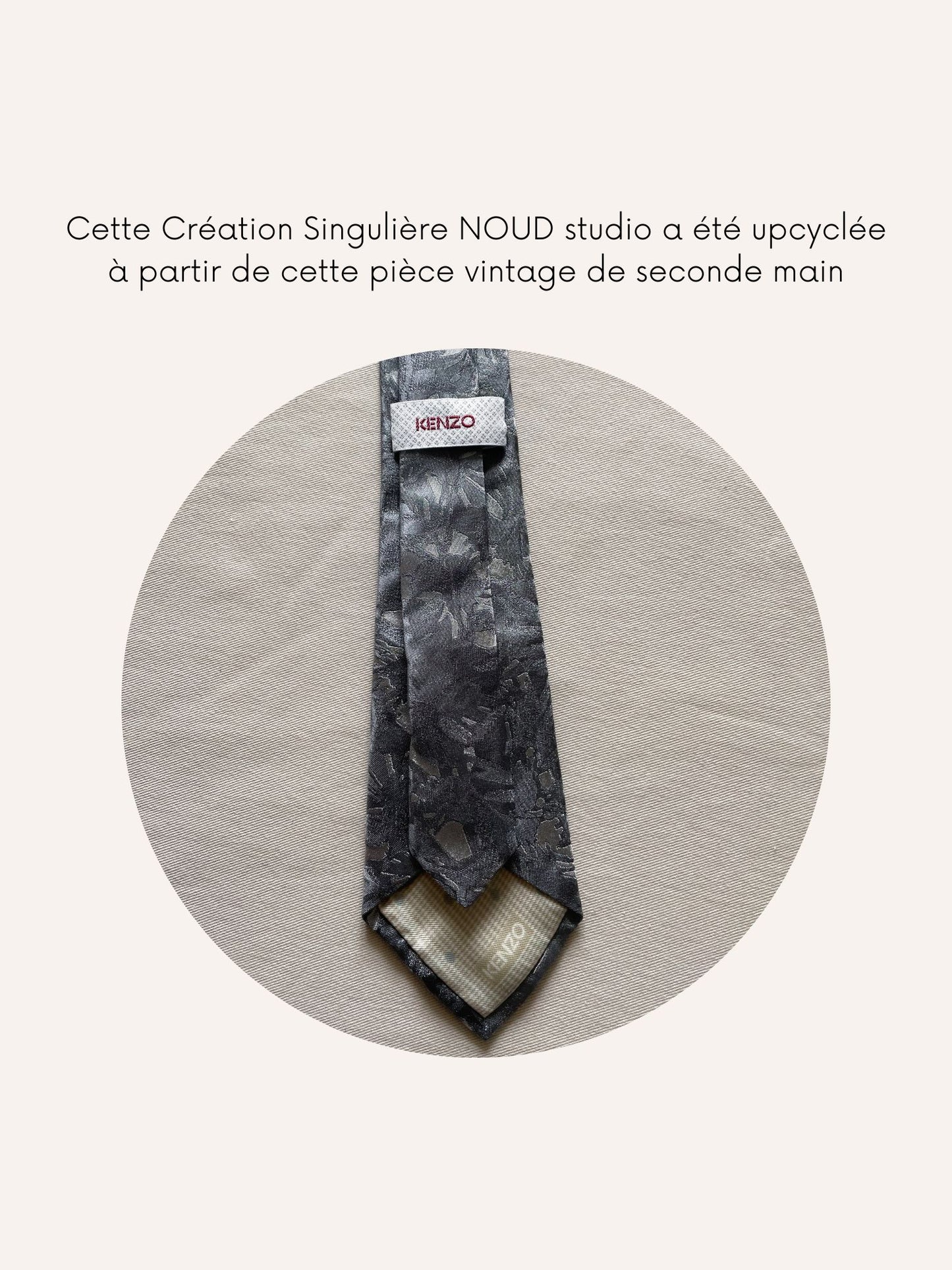 Ensemble Upcyclé Iconique 'Metallic'