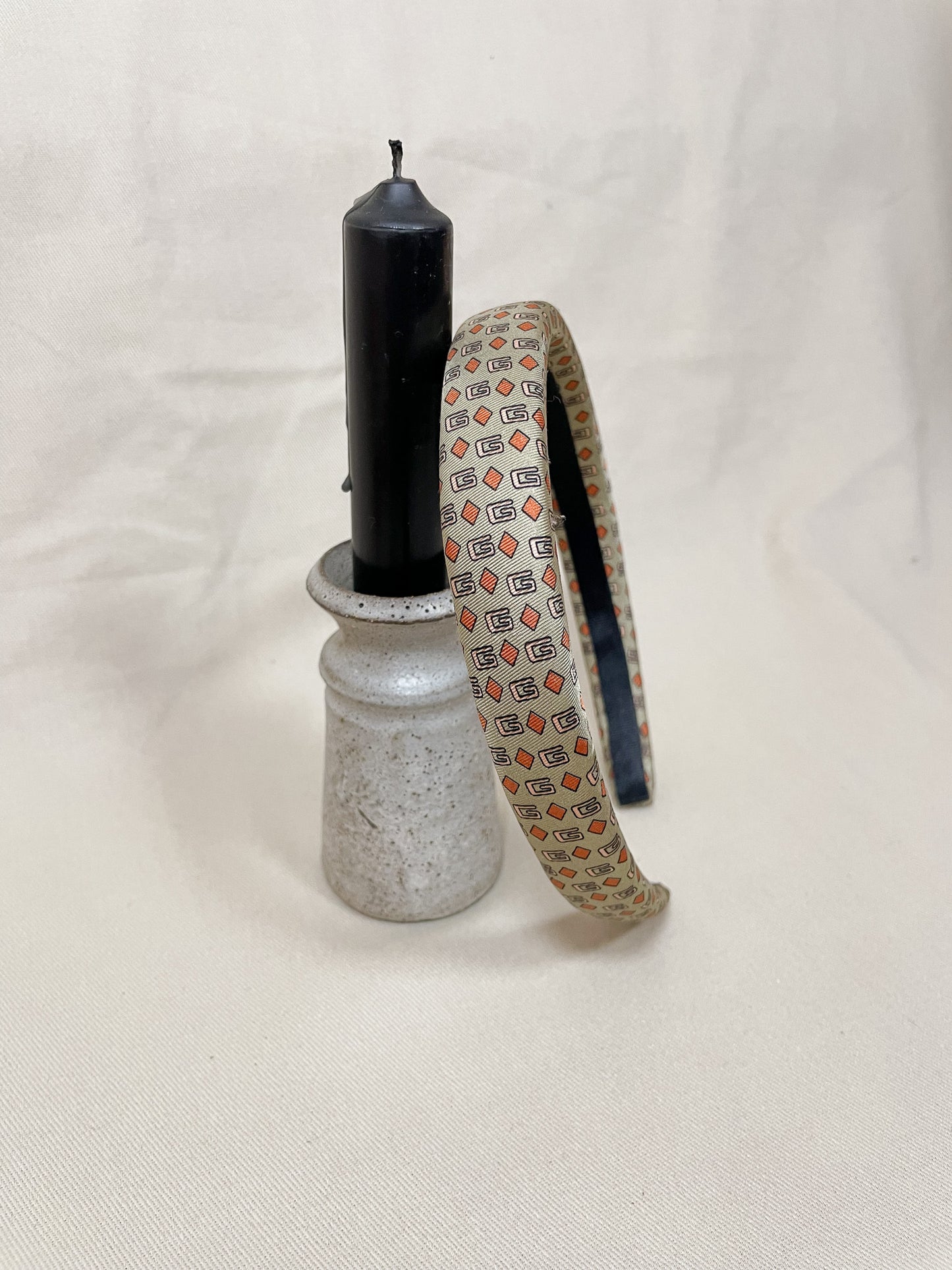 Headband Upcyclé Essentiel 'Douceur d'automne'