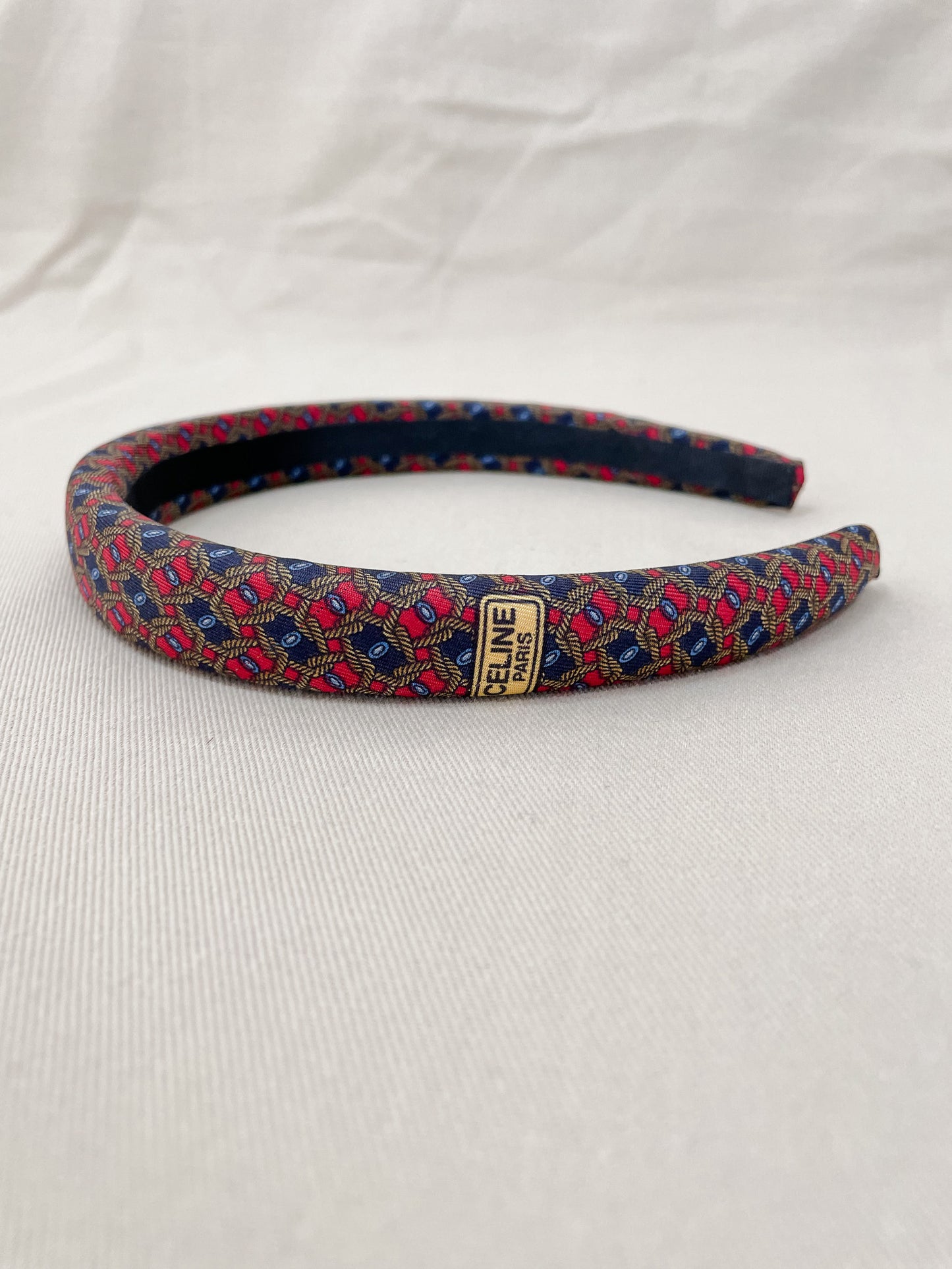 Headband Upcyclé Iconique 'Le Médaillon'