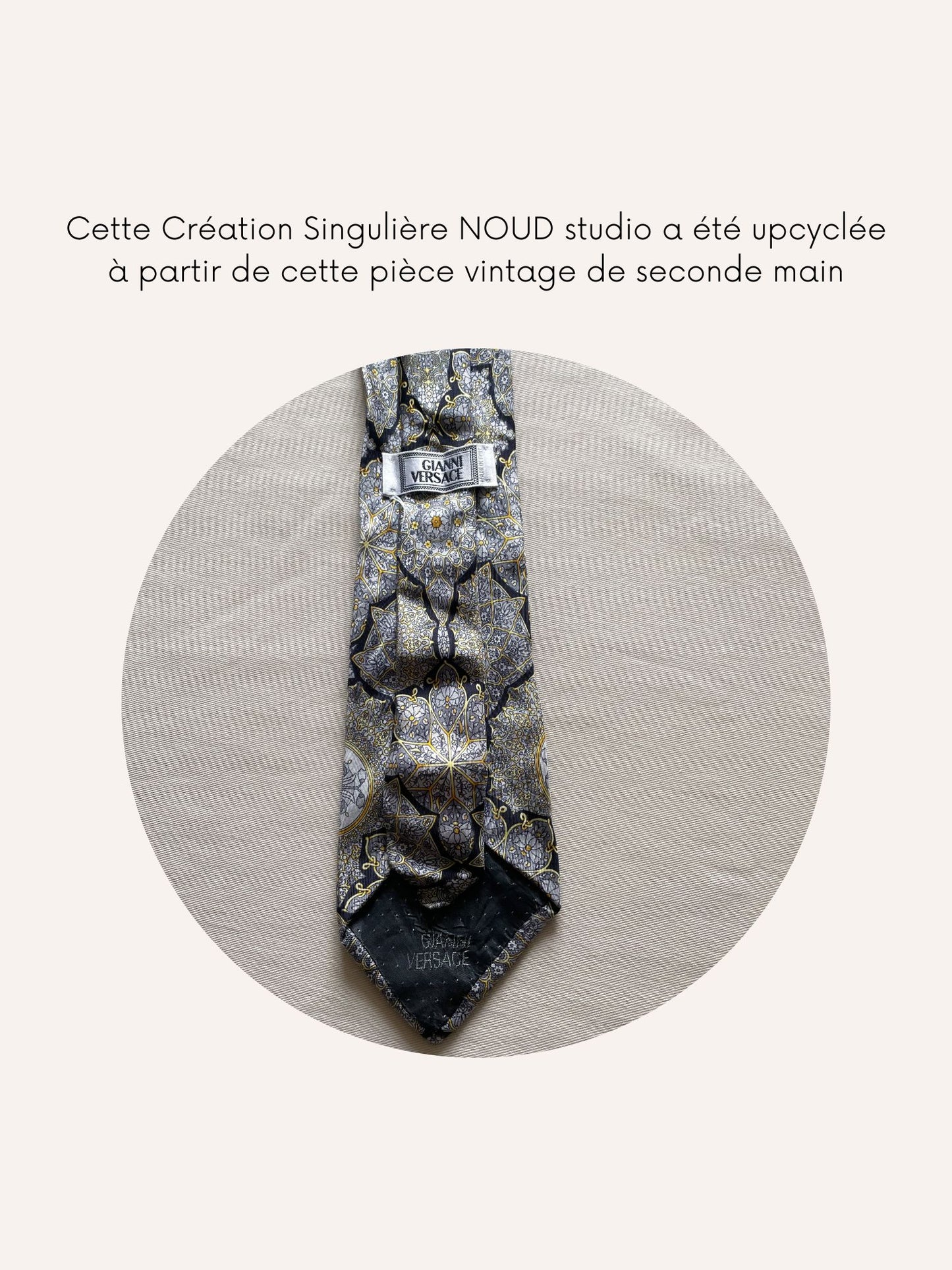 Ensemble Upcyclé Iconique 'Éclat de nuit'