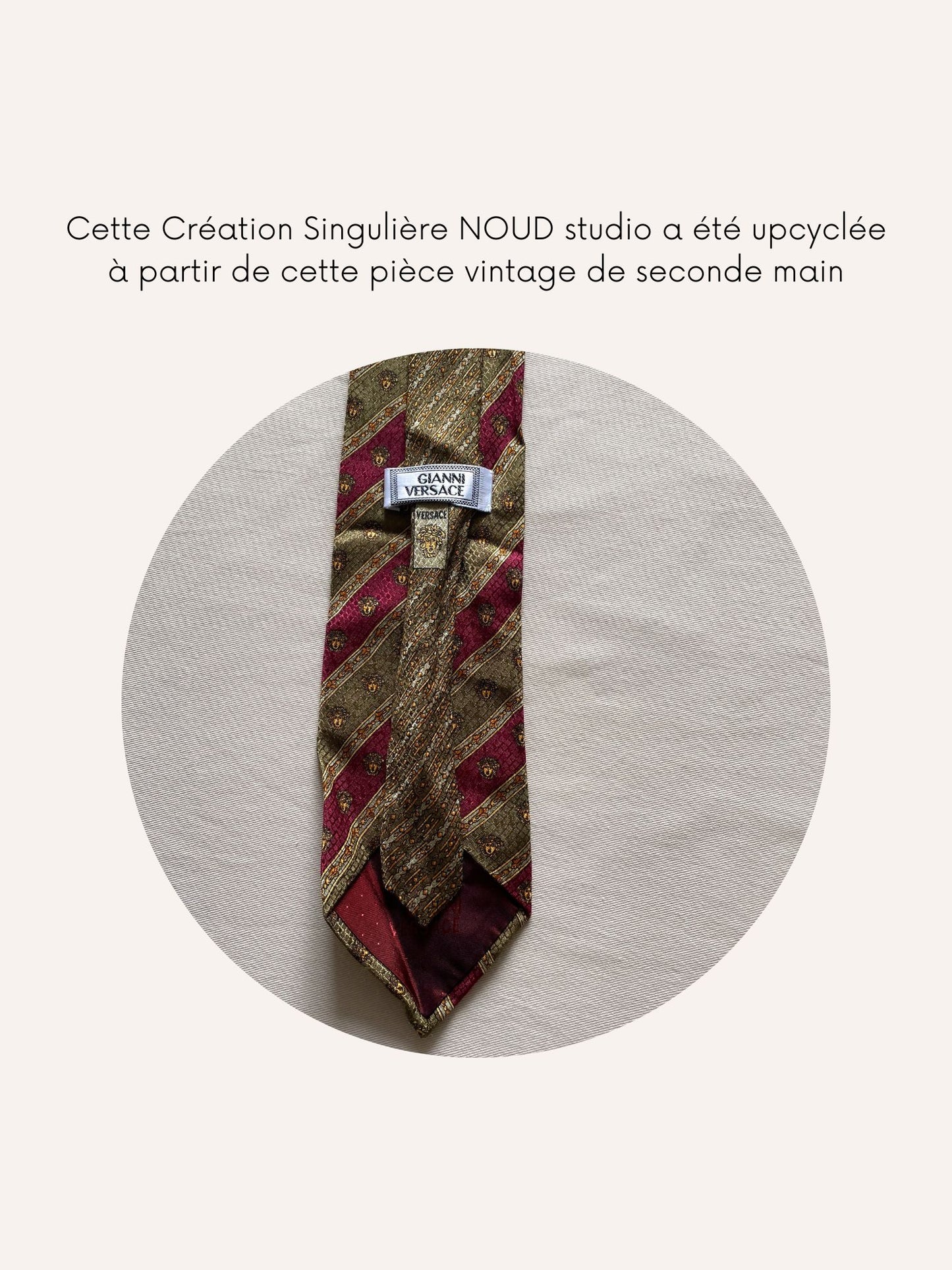 Headband Upcyclé Iconique 'Reign' N°1