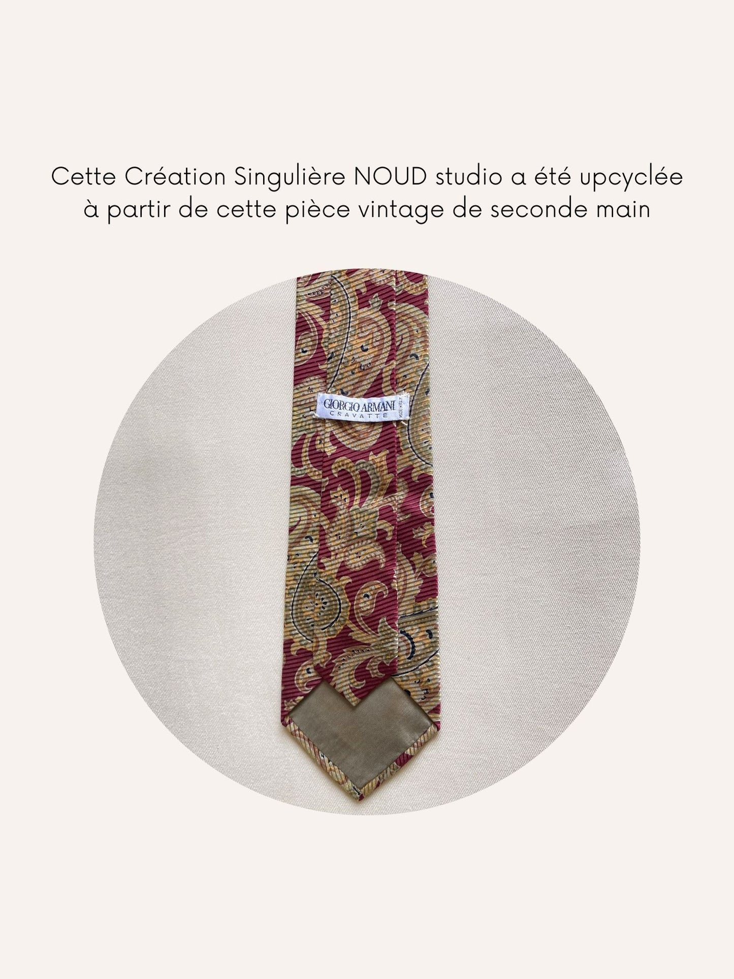 Ensemble Upcyclé Iconique 'Reale'