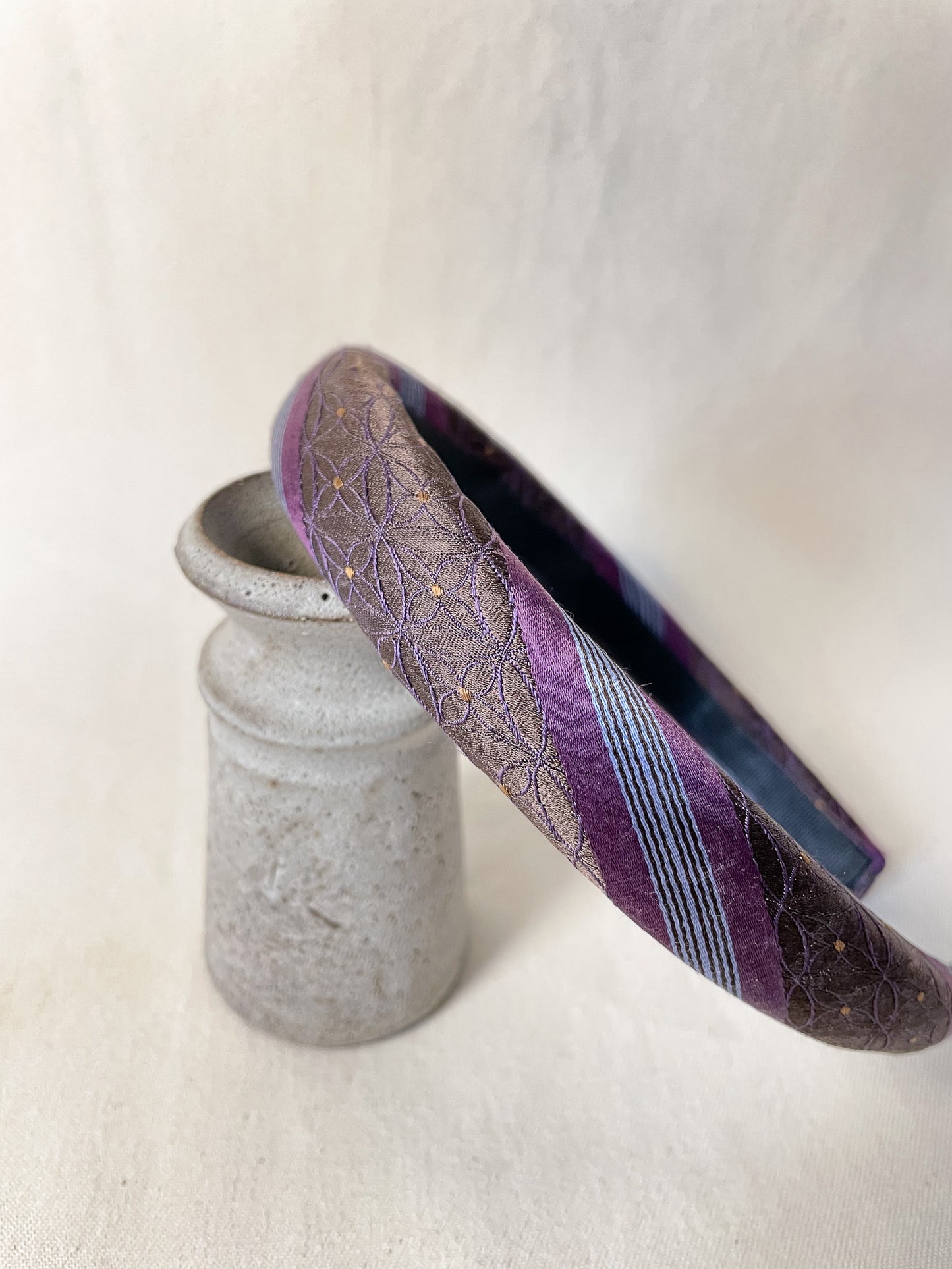 Ensemble Upcyclé Iconique 'Rosaces d'automne'