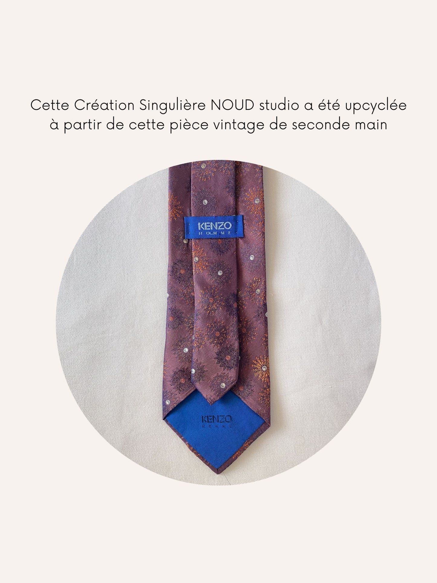 Ensemble Upcyclé Iconique 'Regard Ambre'