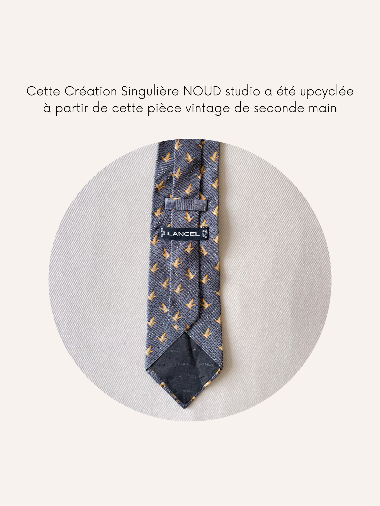 Ensemble Upcyclé Iconique 'L'envolée lointaine'