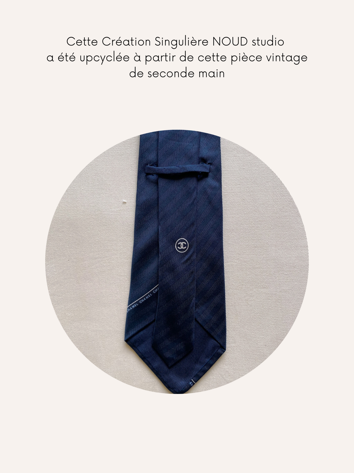 Headband Upcyclé Iconique 'Galop à Fontainebleau' N°1
