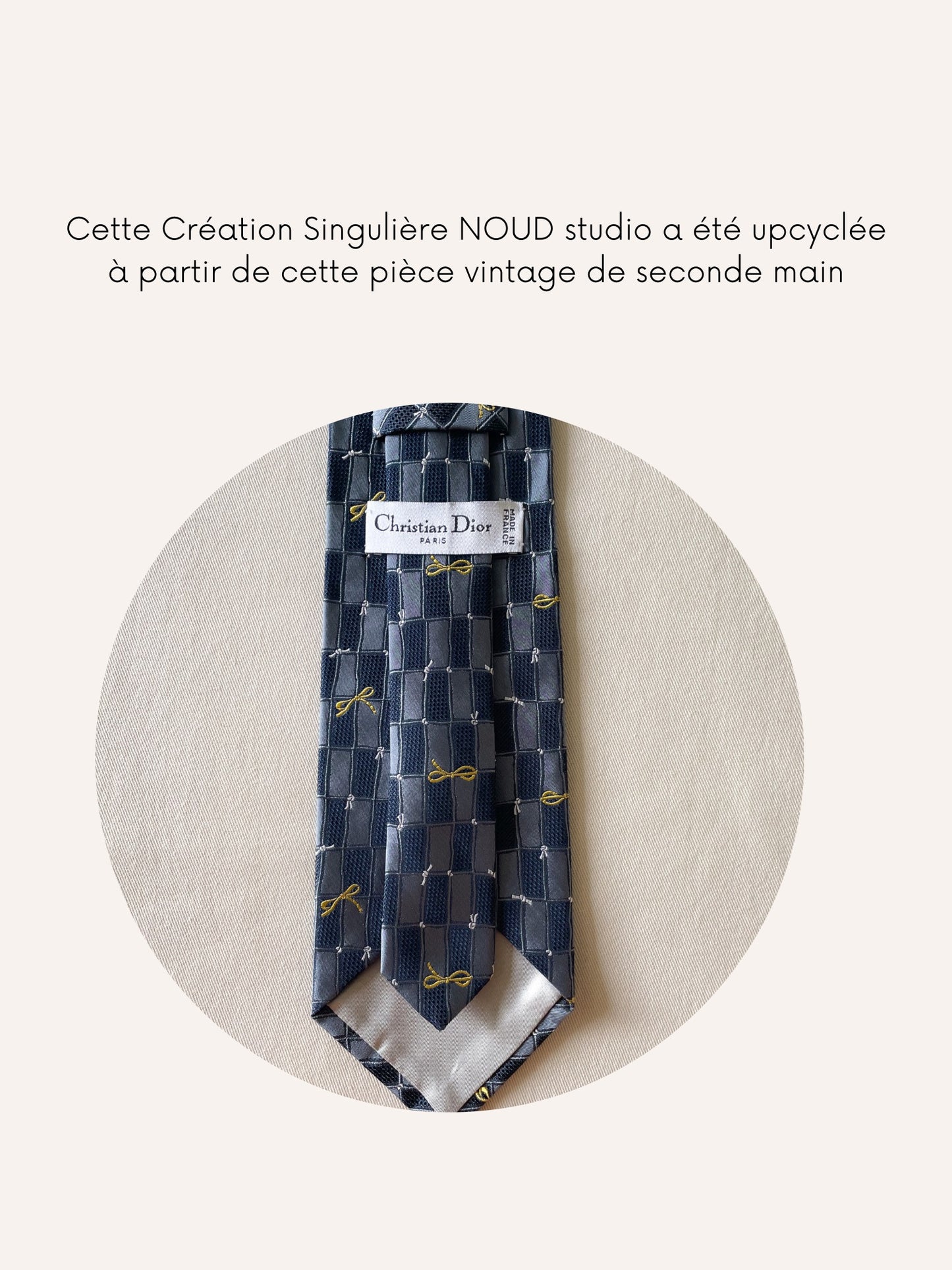 Chouchou Upcyclé Iconique 'Nuit à l'Opéra' N°1