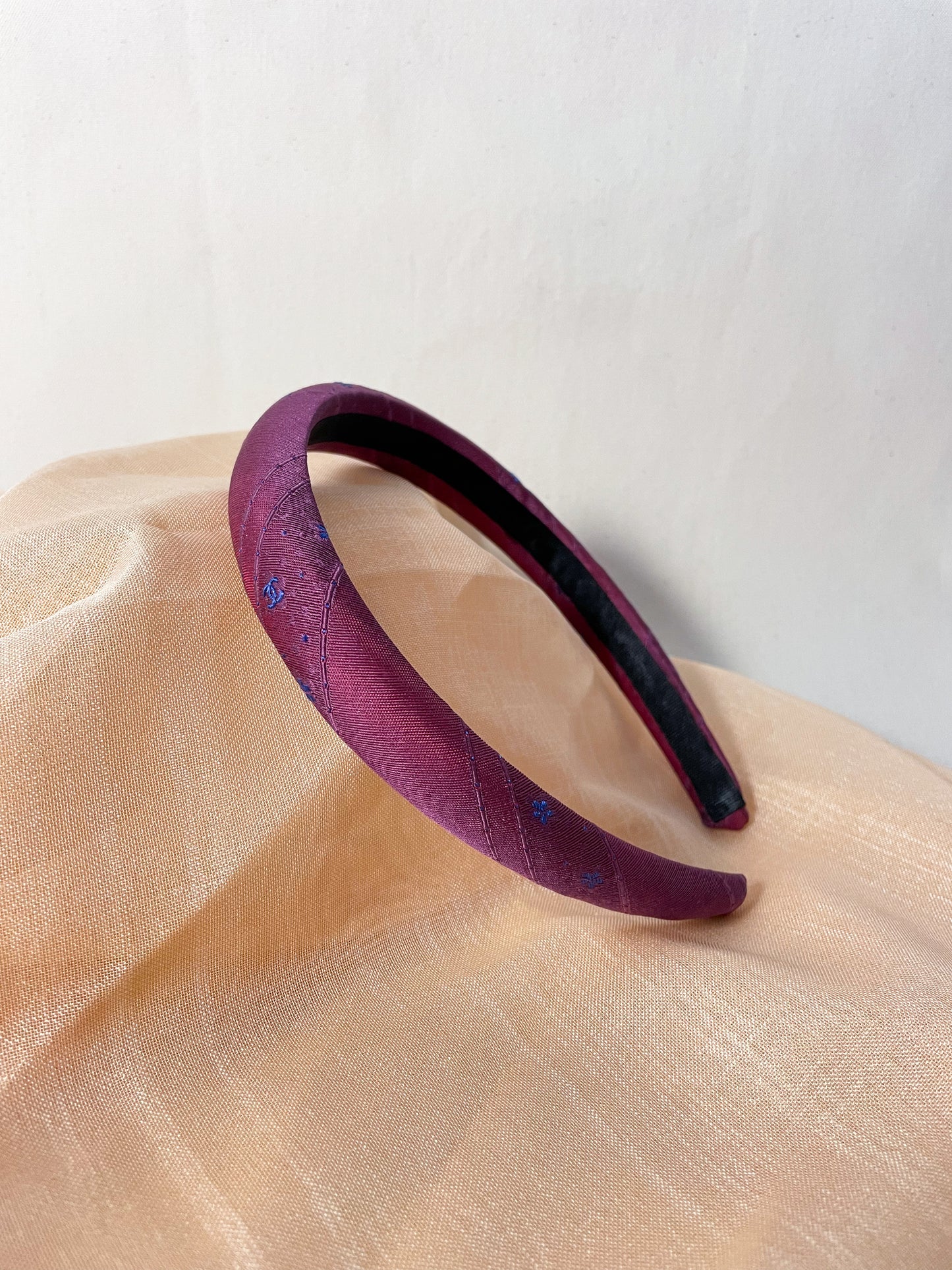 Headband Upcyclé Iconique 'Parcimonieux' N°2