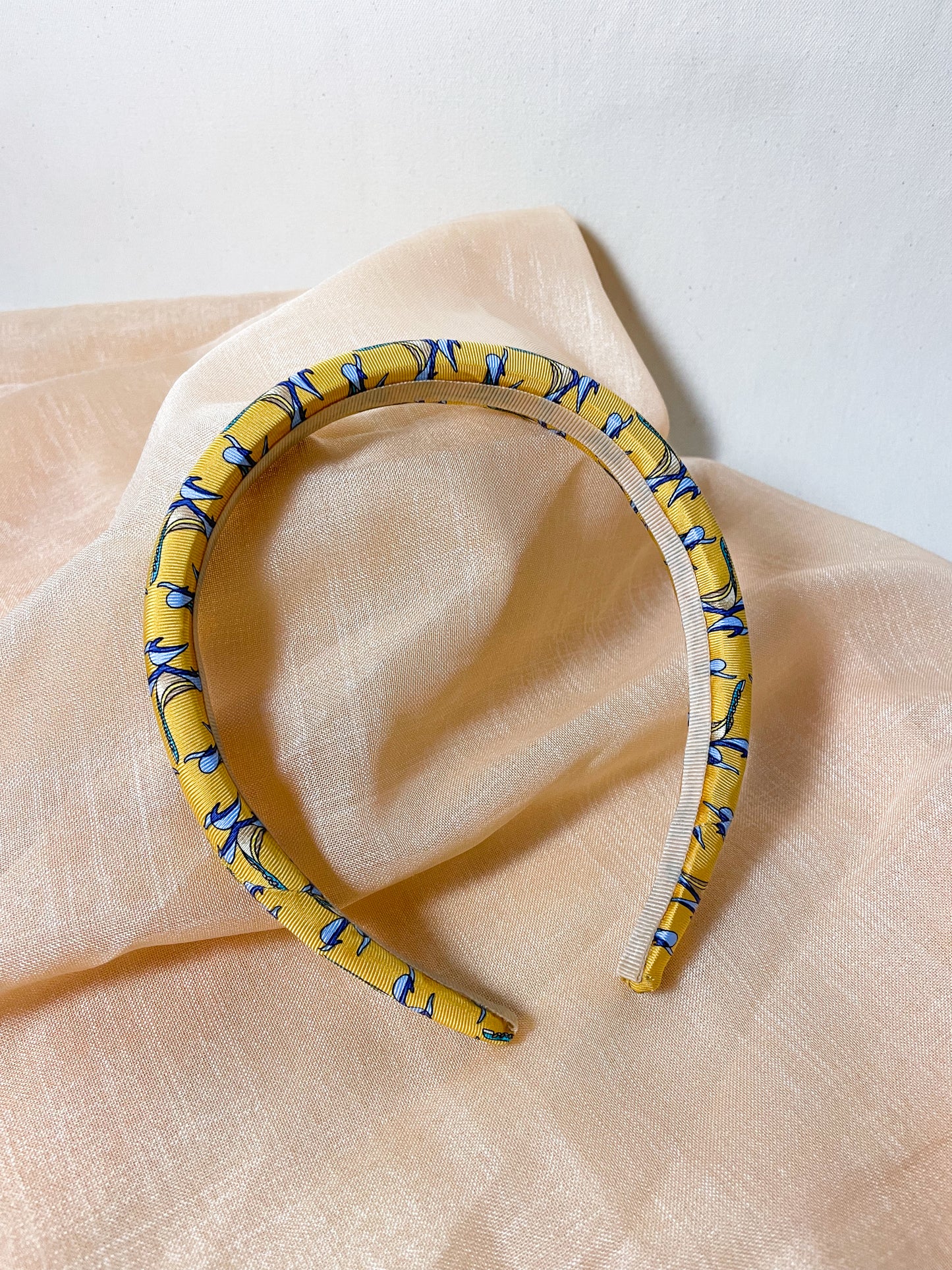 Headband Upcyclé Essentiel 'Céleste' N°2
