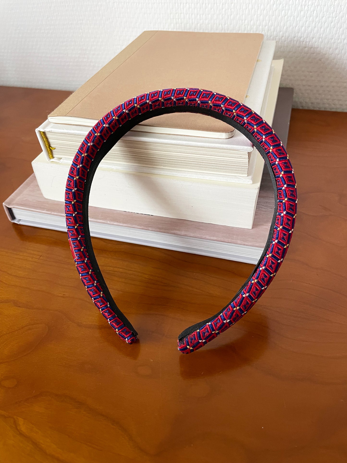 Headband Upcyclé Iconique 'République'