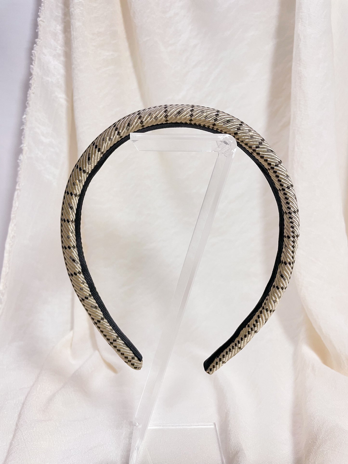 Headband Upcyclé Essentiel 'November rain'