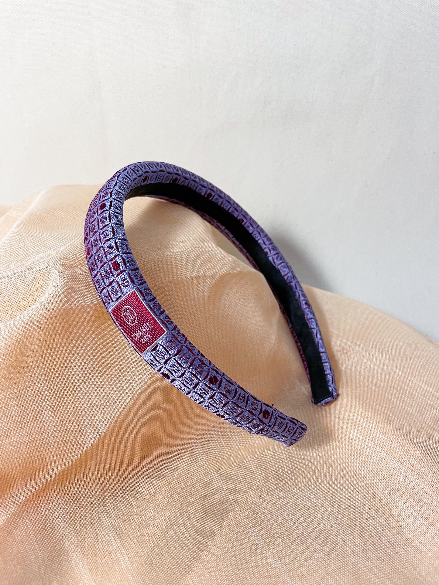 Headband Upcyclé Iconique 'Lilium' N°1