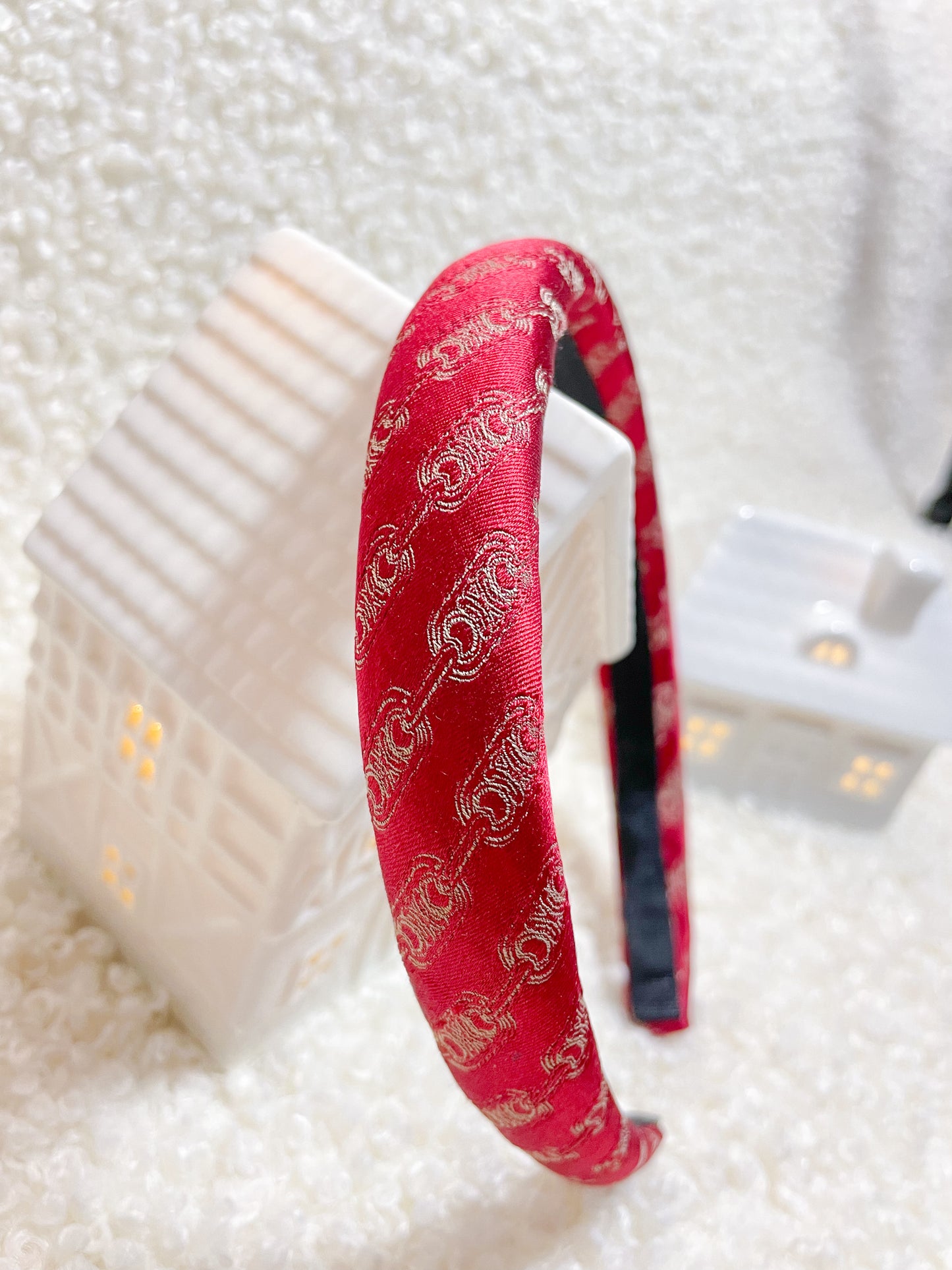 Headband Upcyclé Iconique 'Le Mont Fort'