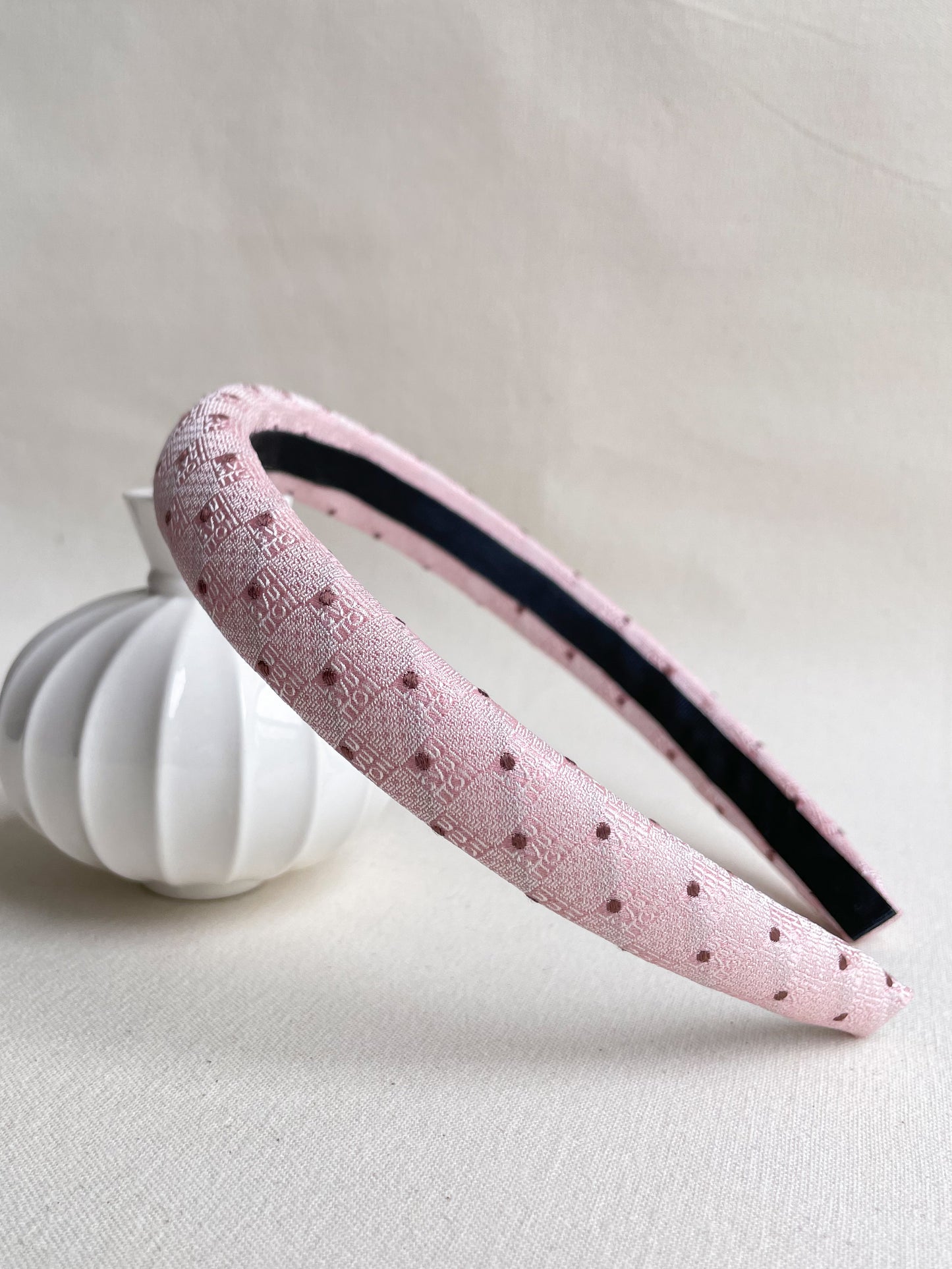 Headband Upcyclé Iconique 'Valériane' N°2