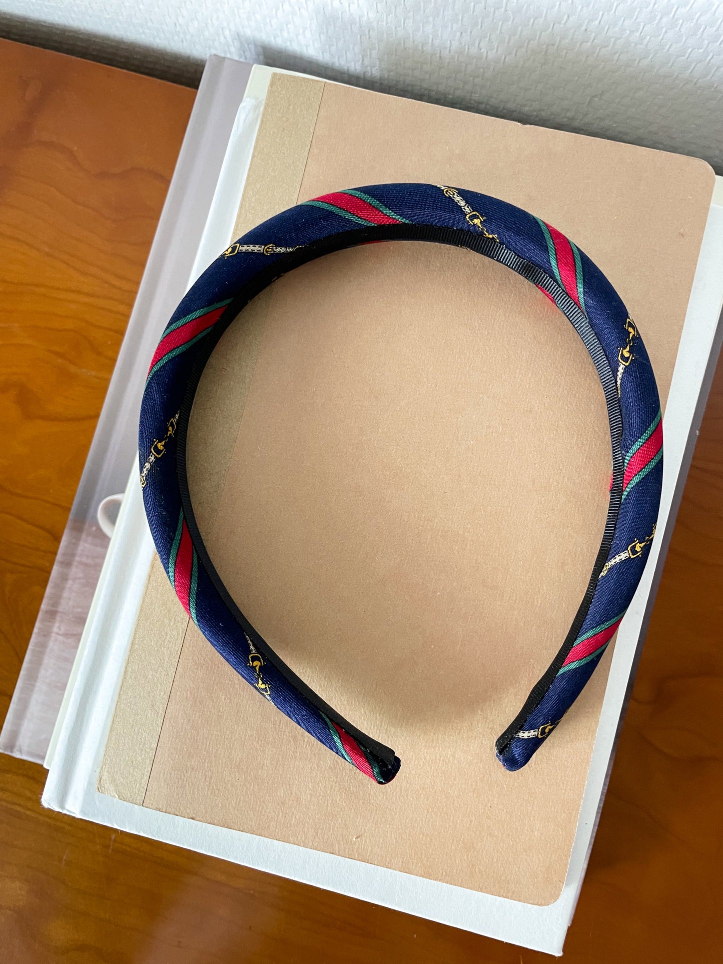Headband Upcyclé Iconique 'Bourse' N°1