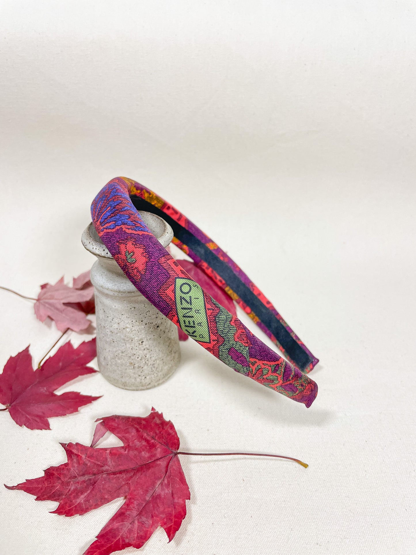 Headband Upcyclé Iconique 'Betterave'