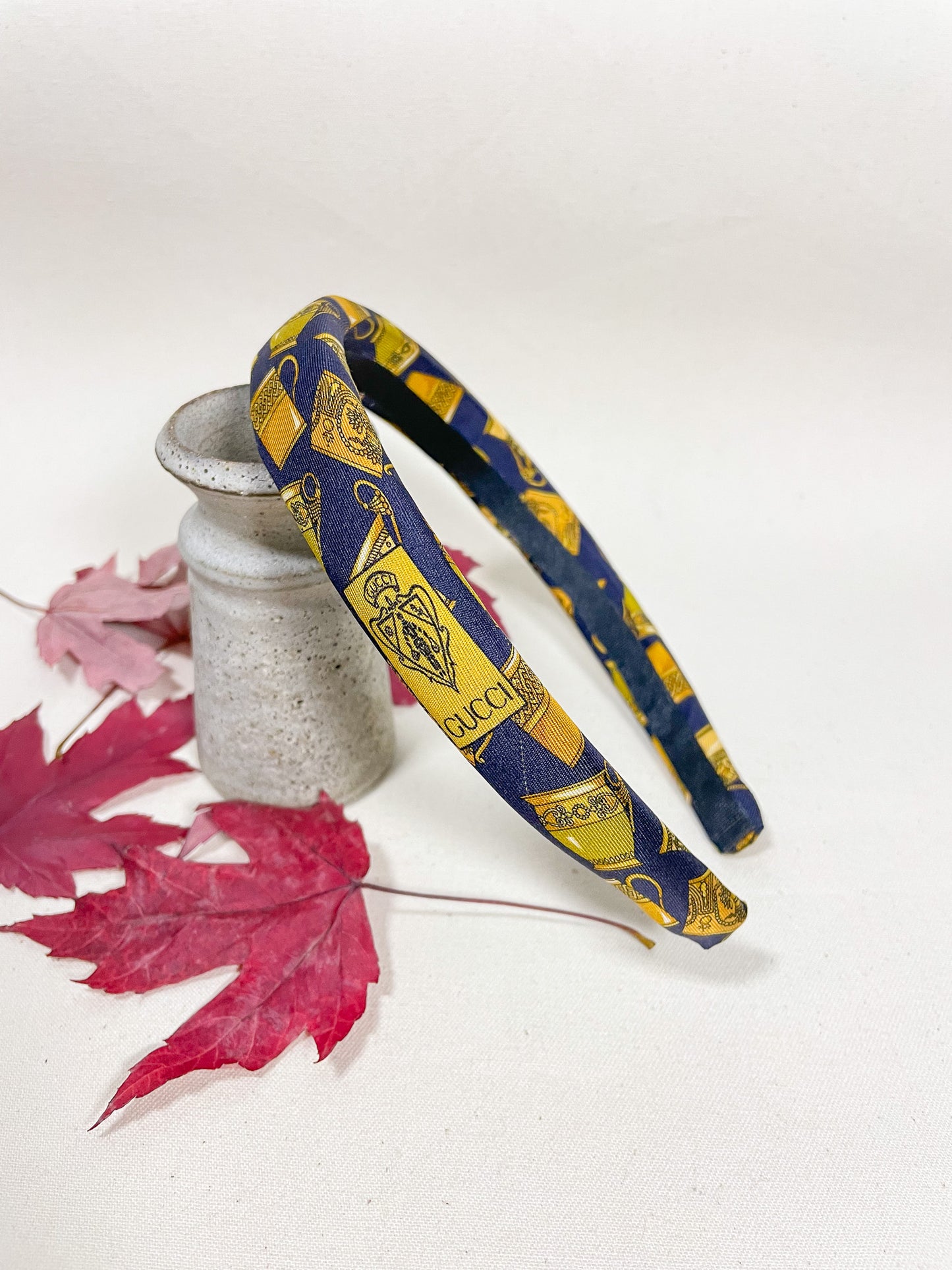 Headband Upcyclé Iconique 'Thé à la Menthe'