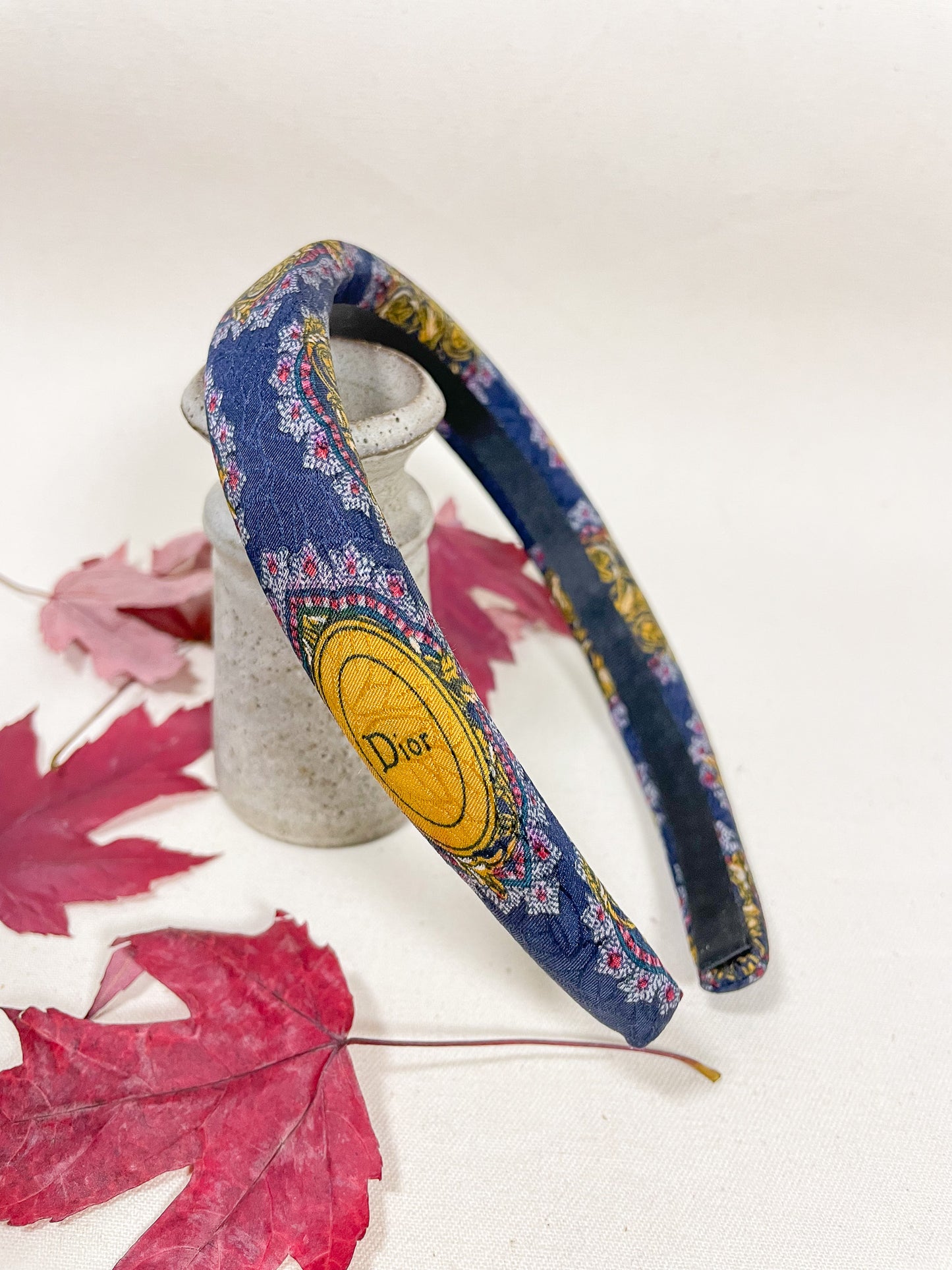 Headband Upcyclé Iconique 'Ouragan'