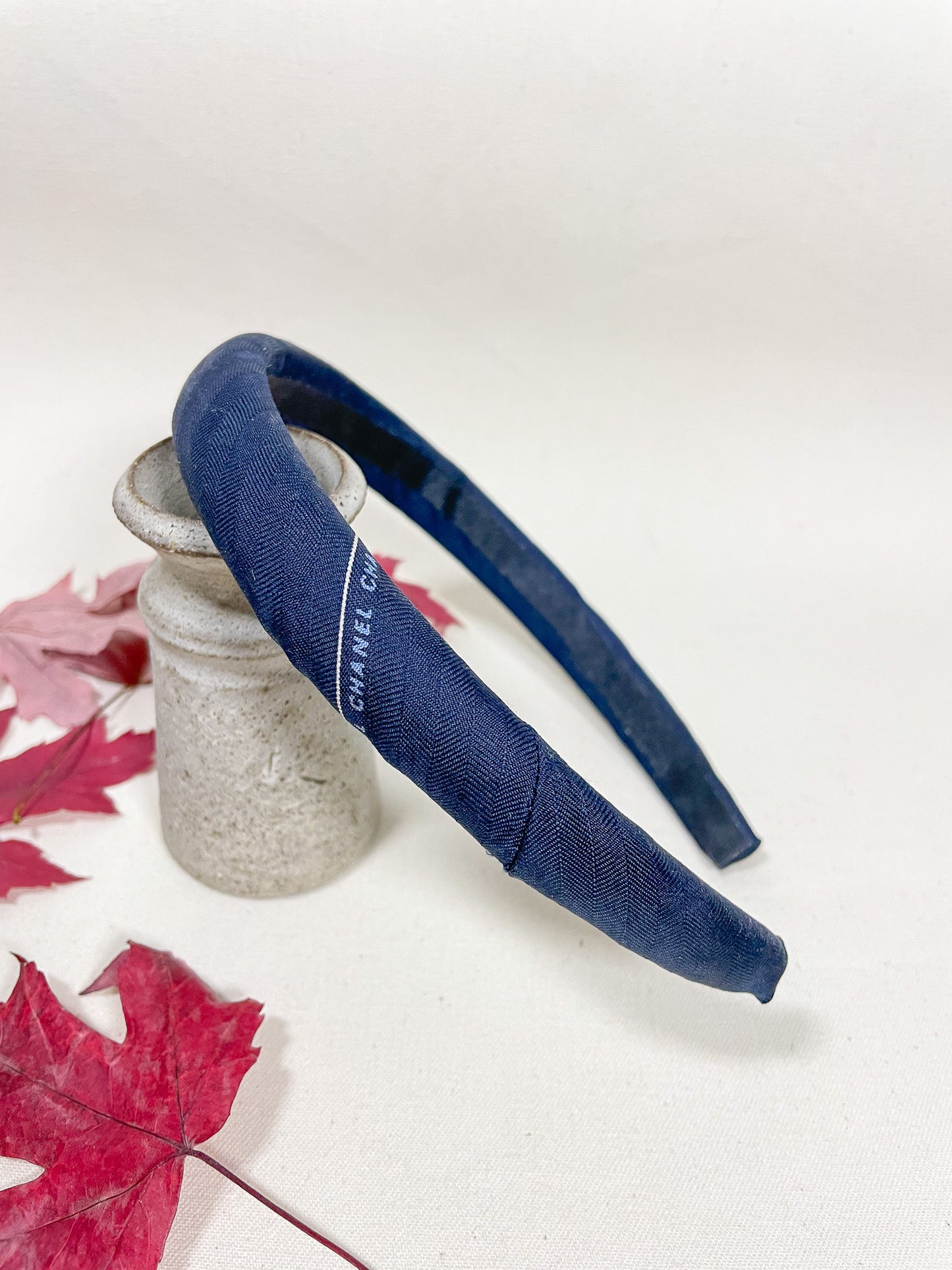 Headband Upcyclé Iconique 'Galop à Fontainebleau' N°1