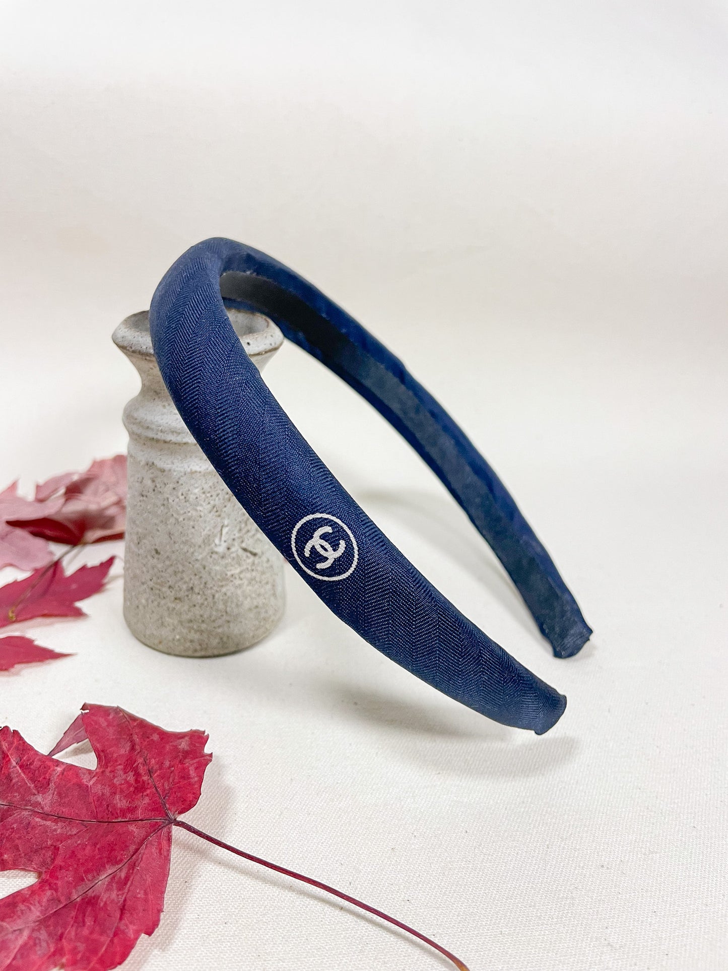 Headband Upcyclé Iconique 'Galop à Fontainebleau' N°2