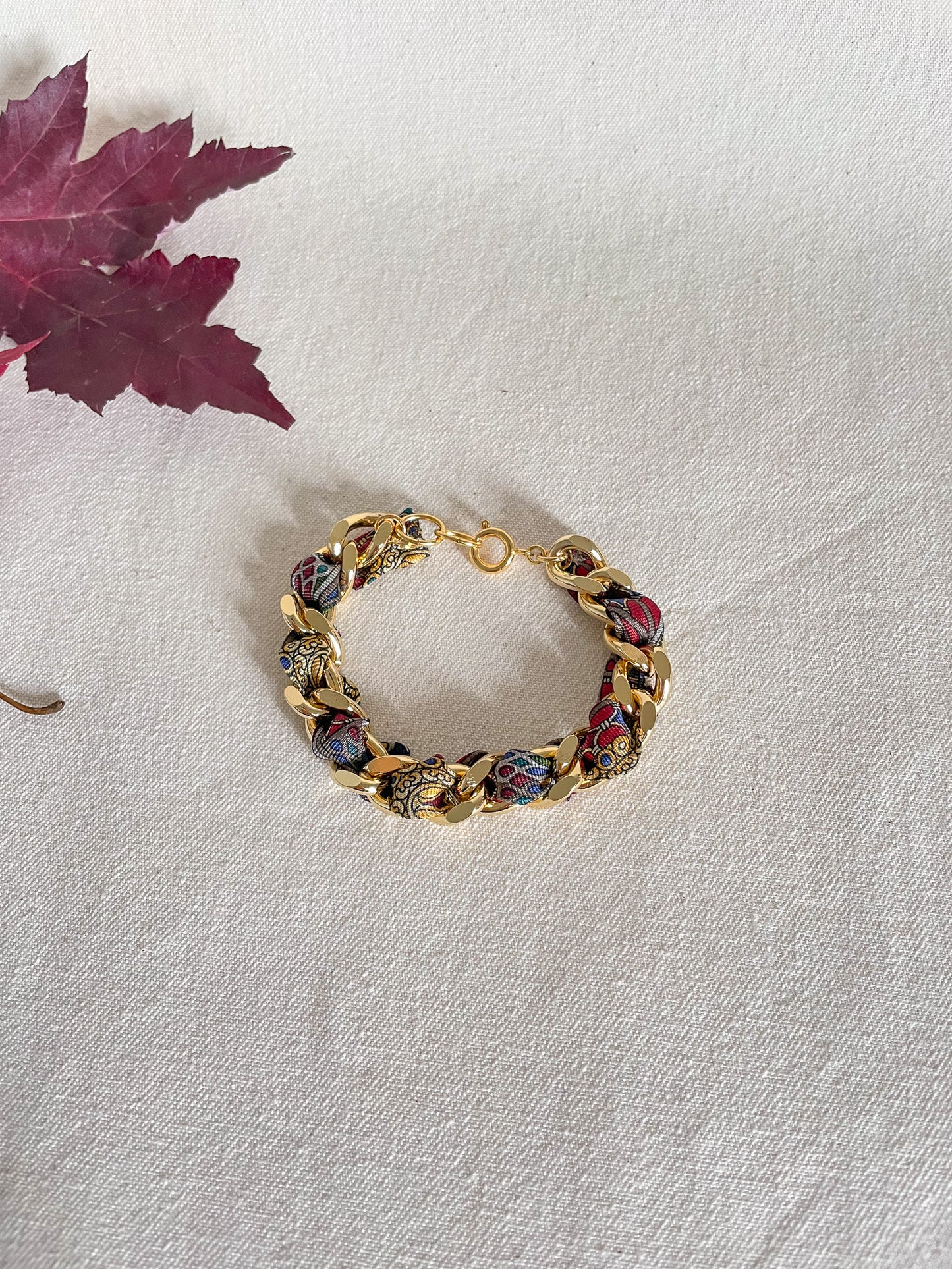 Ensemble Upcyclé Iconique 'Rubis en cœur' N°1