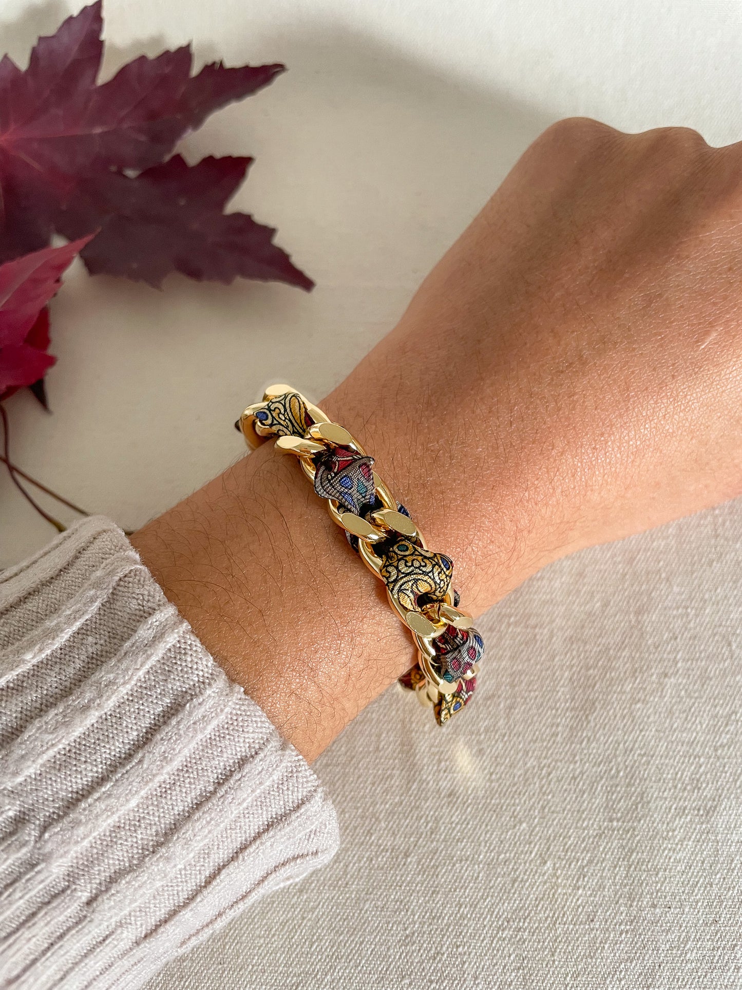 Ensemble Upcyclé Iconique 'Rubis en cœur' N°1