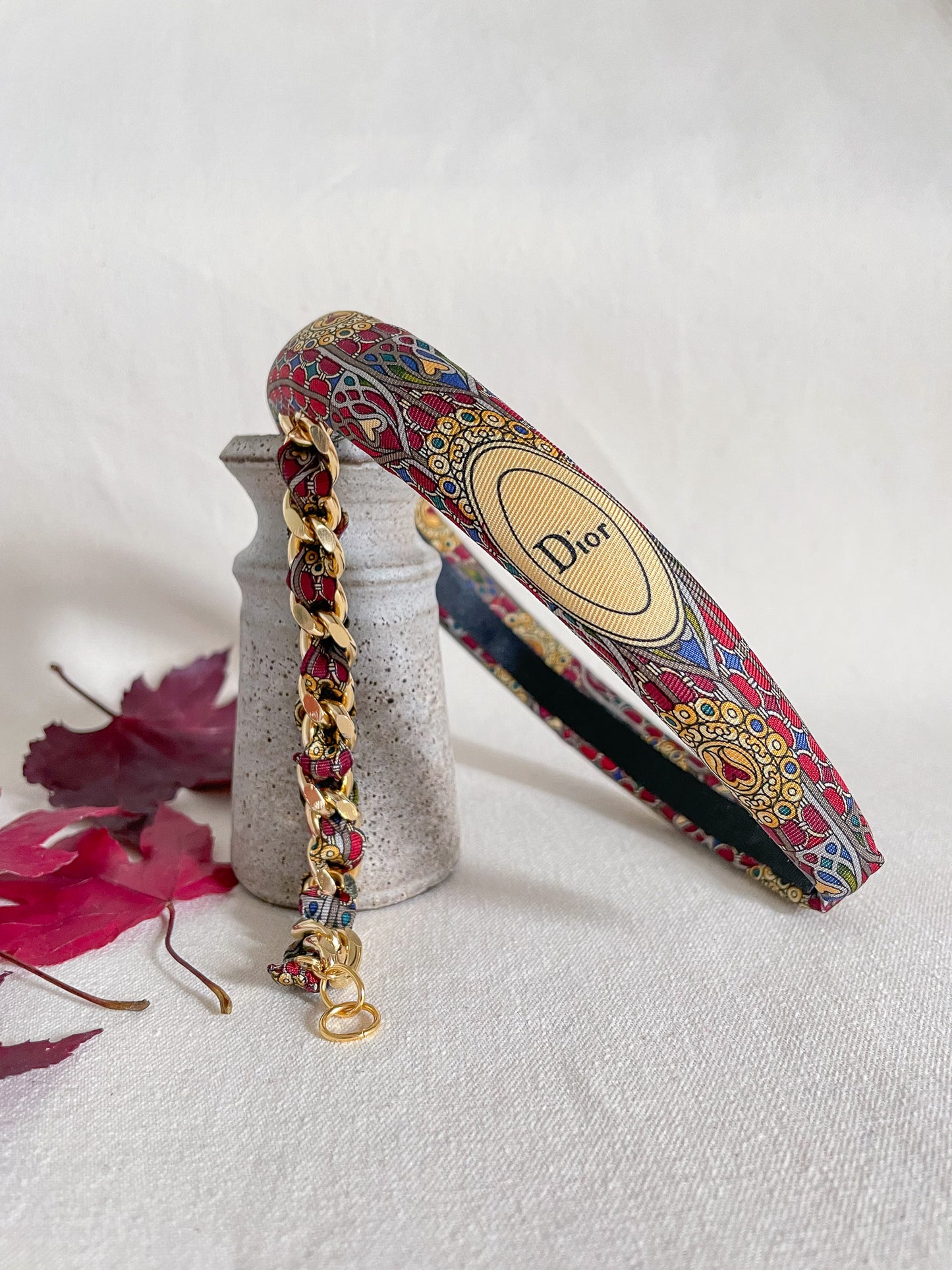 Ensemble Upcyclé Iconique 'Rubis en cœur'