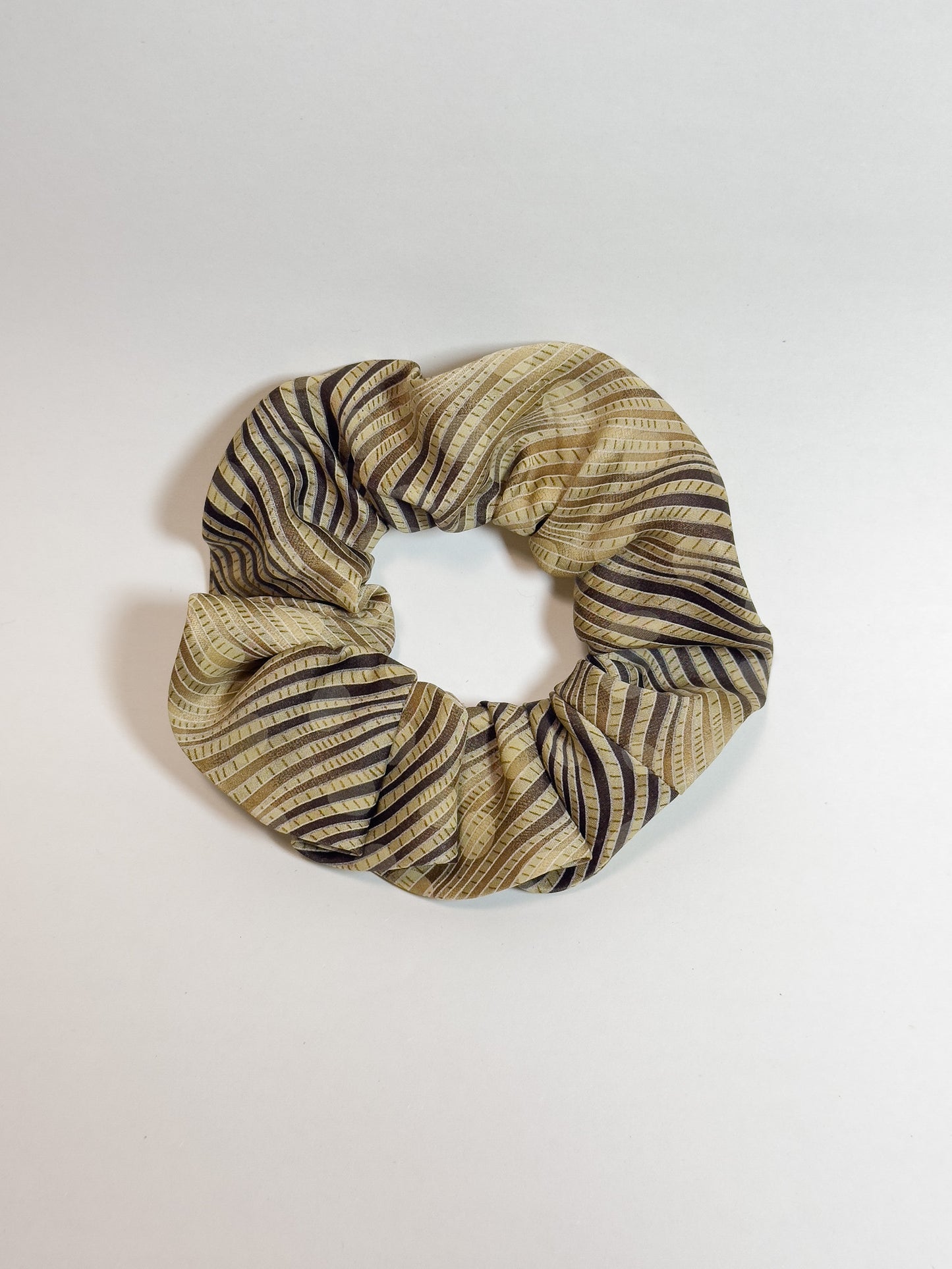 Chouchou Upcyclé Essentiel 'Tigré'
