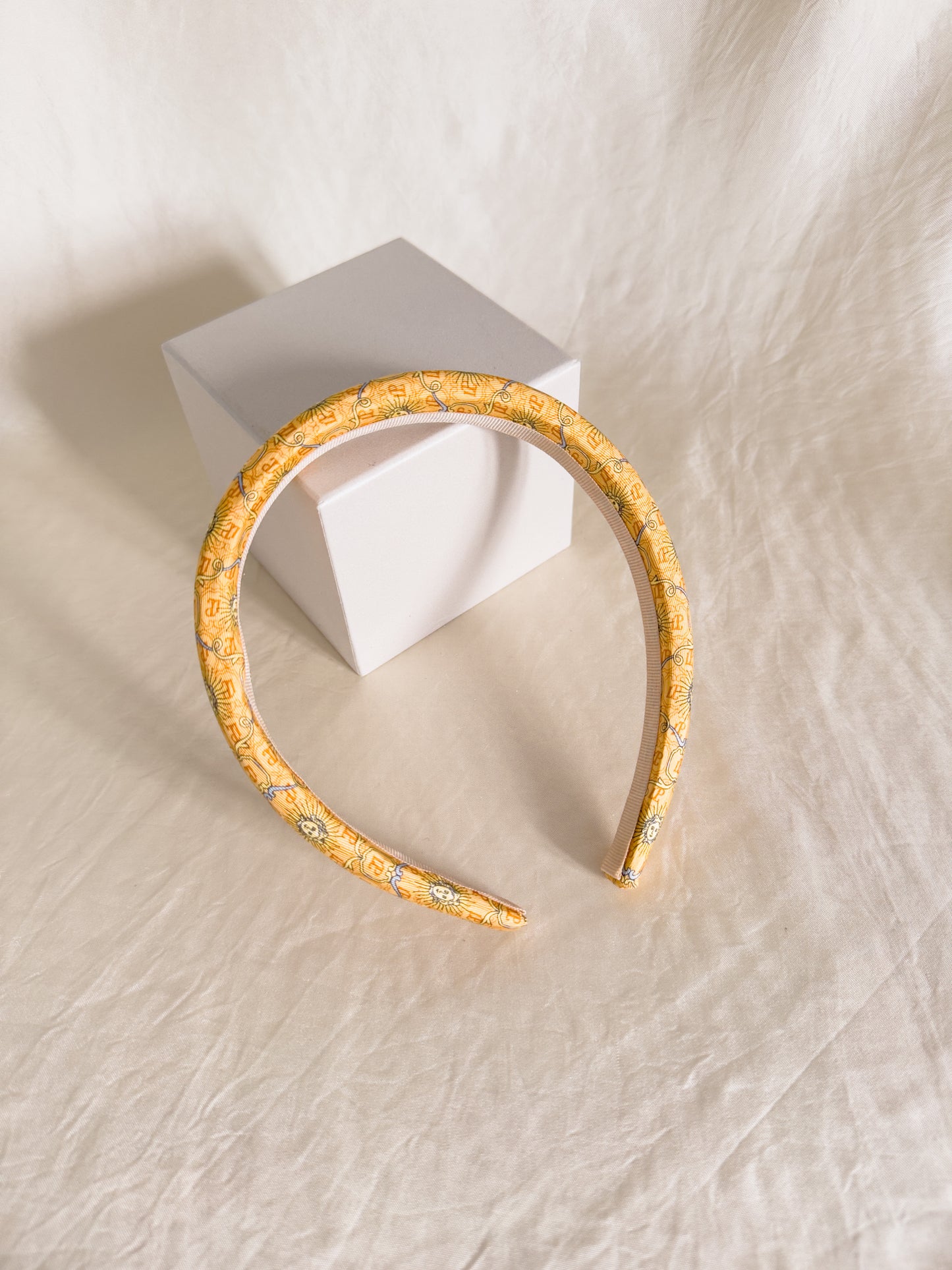 Headband Upcyclé Essentiel 'Aurore Éblouissante'