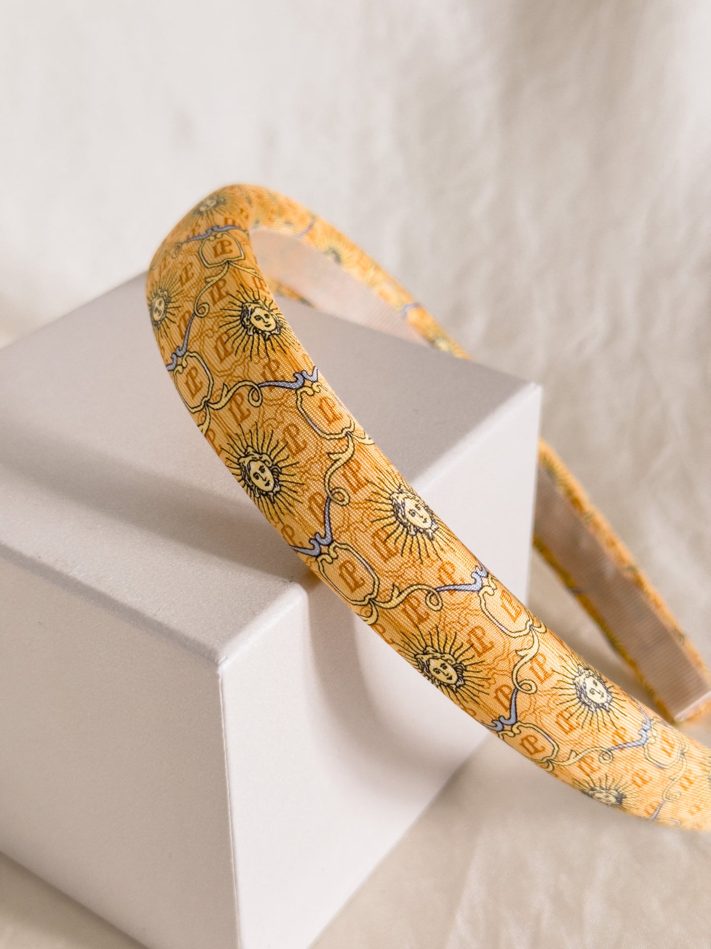 Headband Upcyclé Essentiel 'Aurore Éblouissante'