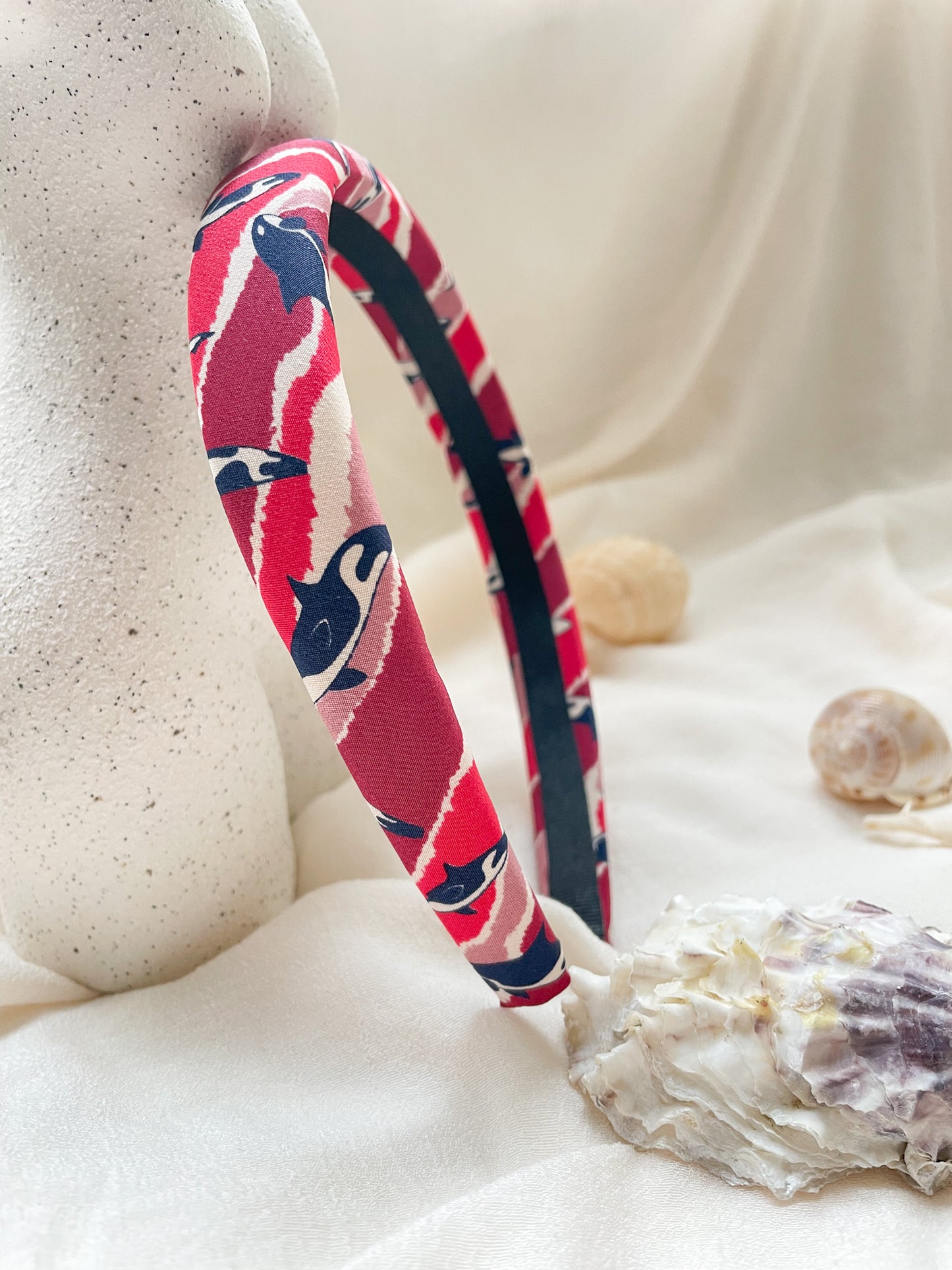Headband Upcyclé Essentiel 'Orquidée'